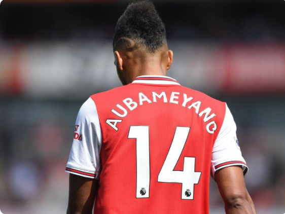 Aubameyang on wearing no.14: 