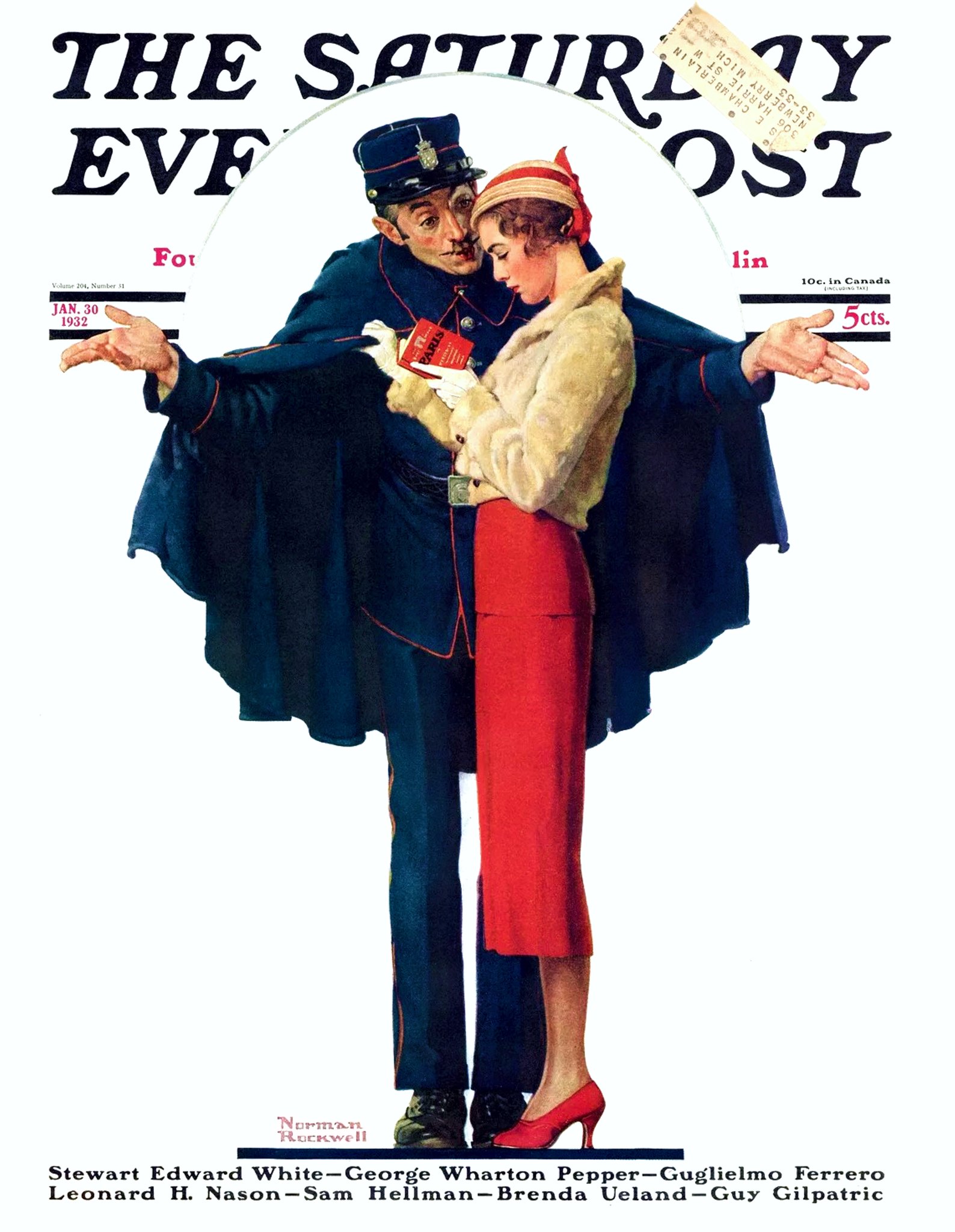 The Saturday Evening Post 1932年6月18日号 the saturday evening