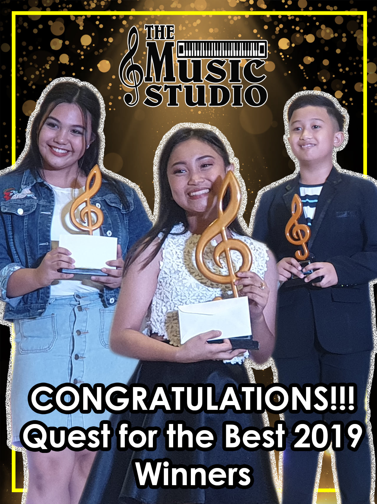 Congratulations to the Winners of QUEST... - The Music Studio