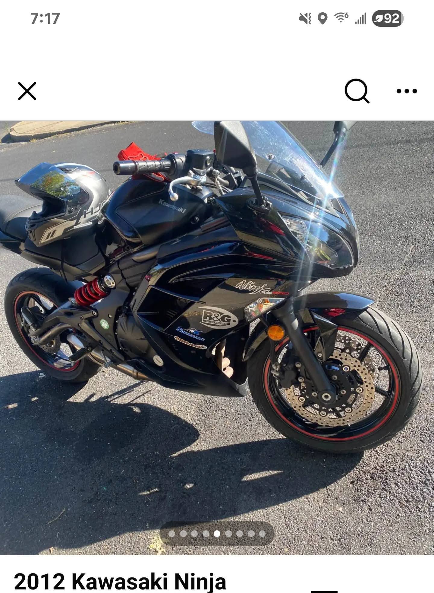 What motorcycle to choose between a 2012 650 and a 2009 ZX-14 for
