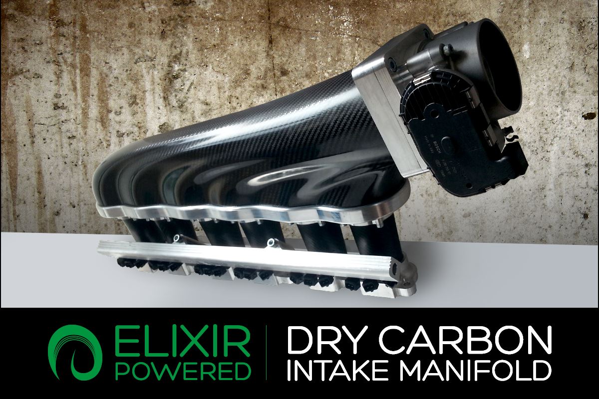 Elixir Powered - The ELIXIR Toyota 2JZ Dry Carbon Intake Manifold from ...