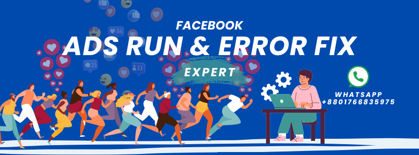 Facebook ads run and error fix expert | Facebook