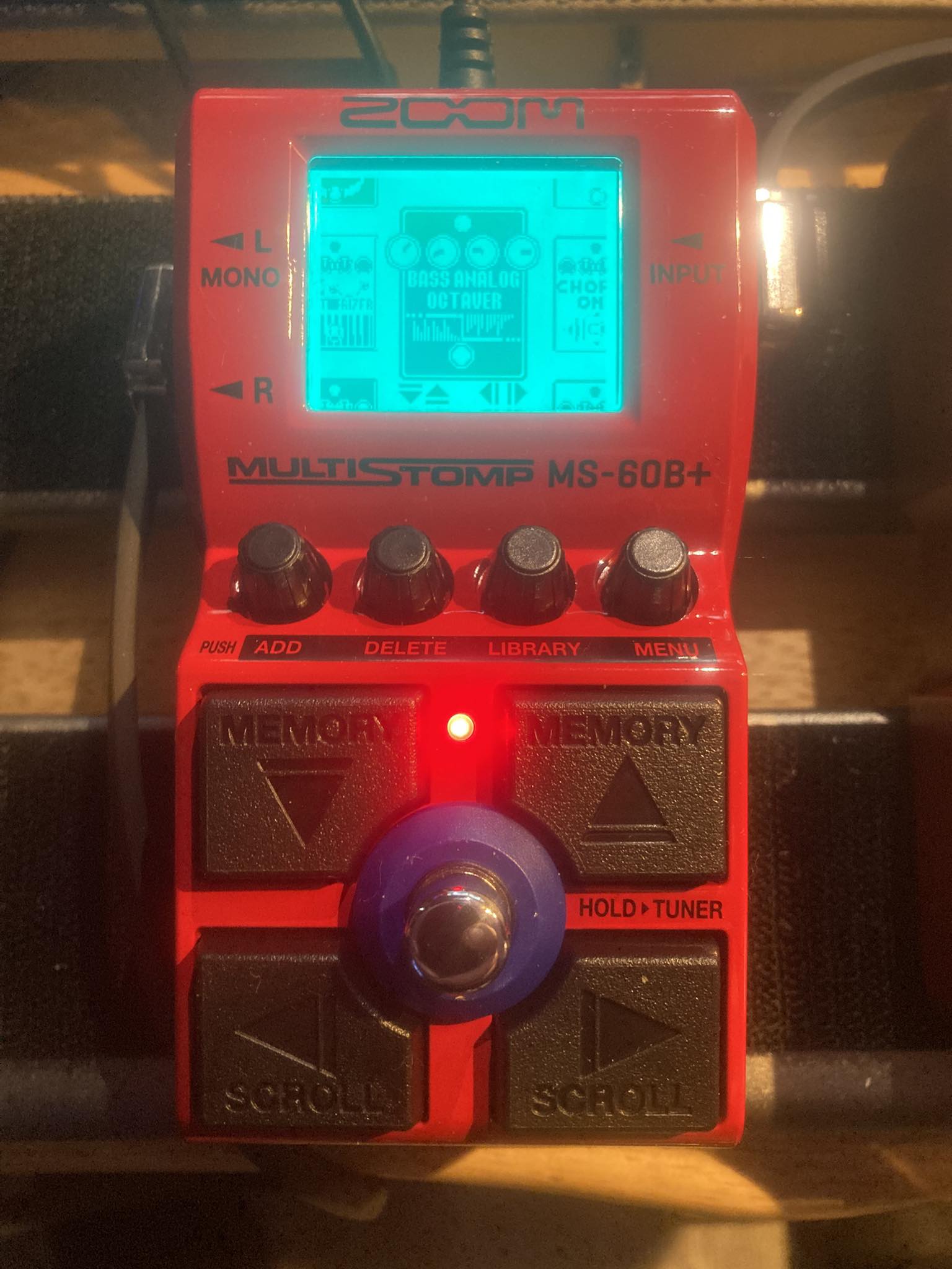 Zoom MultiStomp MS-60B+ pedal review for bass players