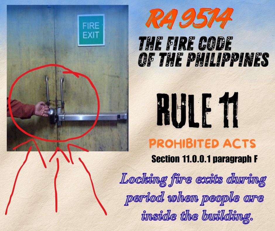 Laguna - PROHIBITED ACT UNDER R.A. 9514 (Fire Code of the Philippines ...