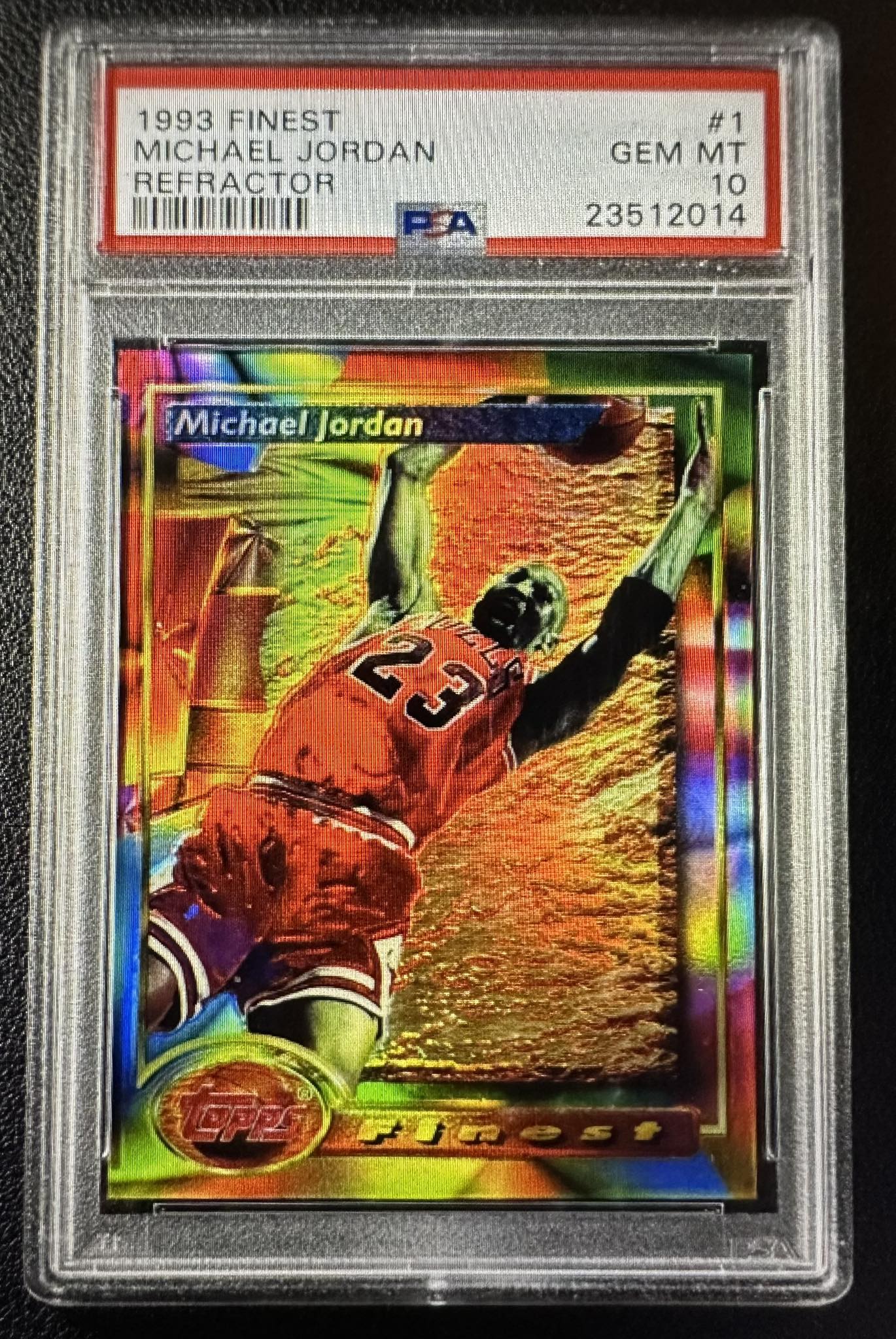 1993 finest mj refractor for sale