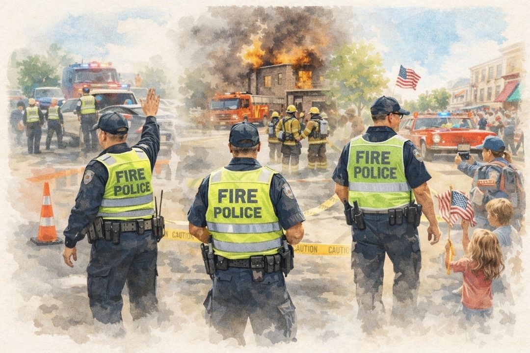 Joey - Fire police do far more than most people realize. They’re on ...