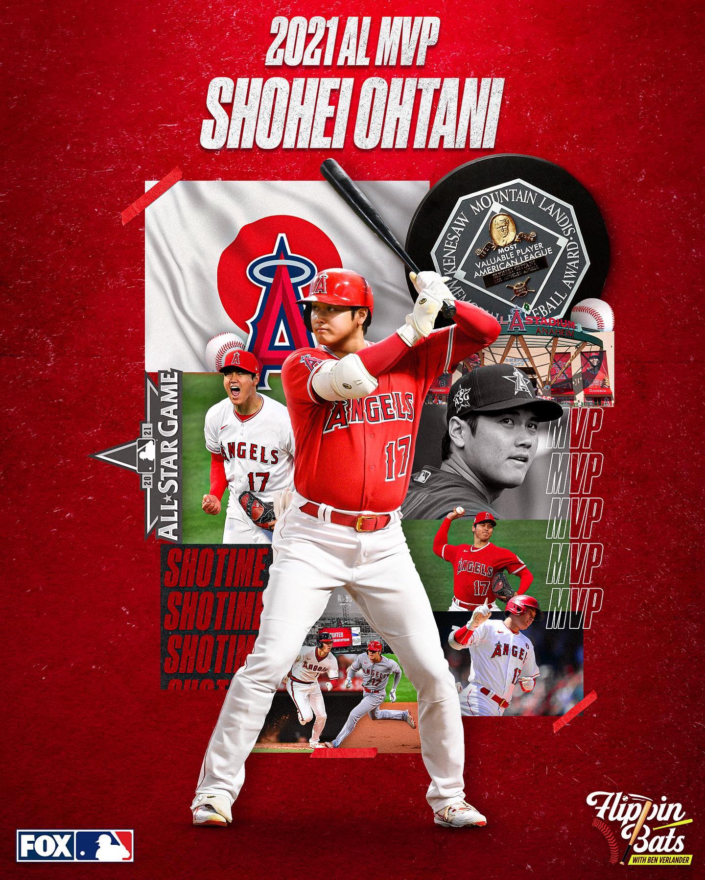 Congratulations to our 2021 A.L. Most Valuable Player, Shohei