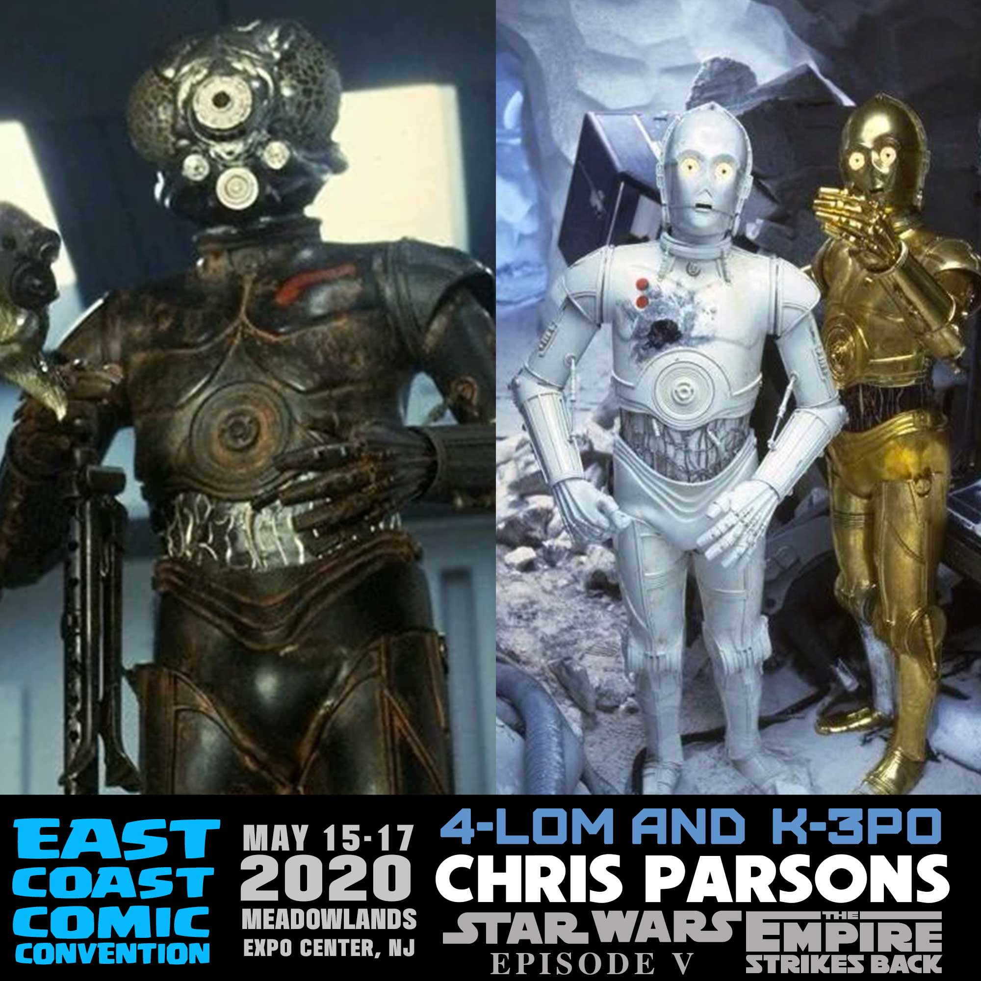 Chris Parsons, Star Wars actor, to appear at East Coast Comic Con