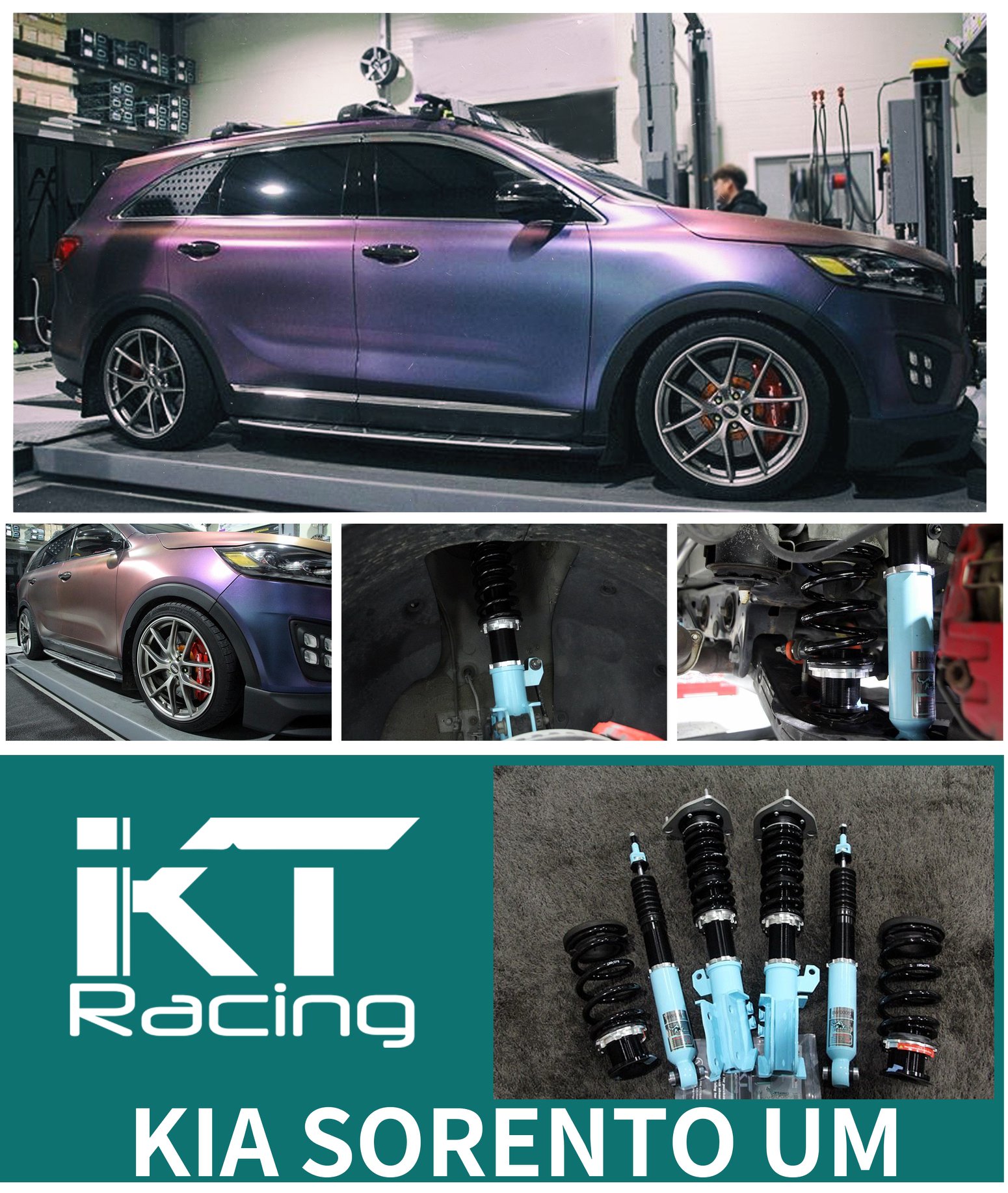 KT Racing Taiwan - Thanks to our Korean distributor. KIA SORENTO UM ...