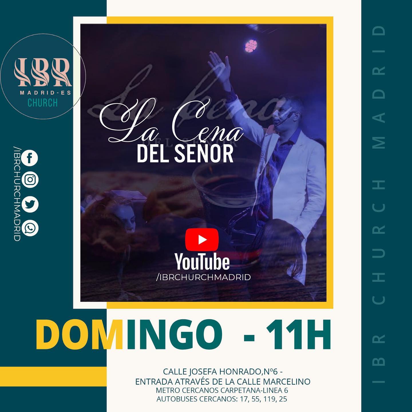 IBR Madrid Church - 🔵Recuerda que: ⠀⠀⠀⠀⠀⠀⠀⠀⠀⠀⠀⠀⠀⠀⠀⠀⠀⠀ 😷El uso de ...