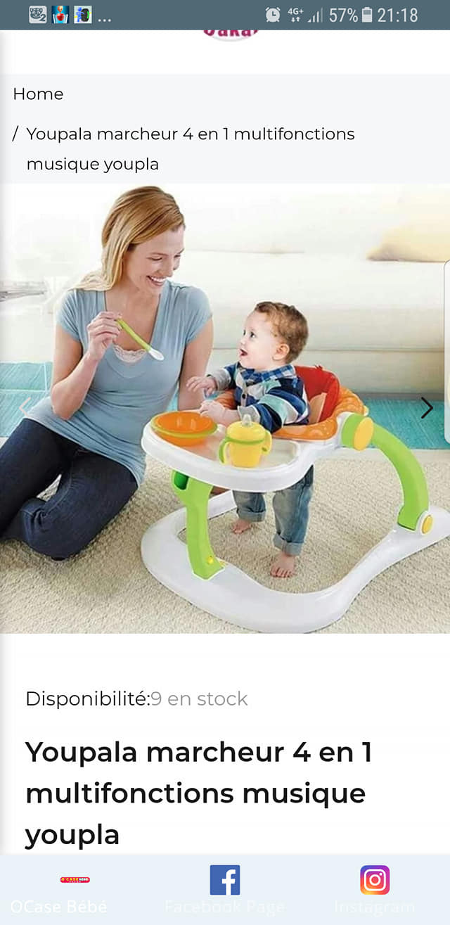 Youpala 4 En 1 Disponible Prix O Case Bebe Dakar Facebook