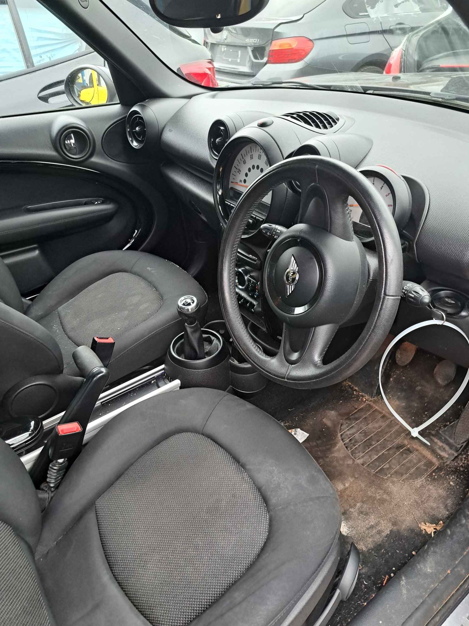 MINI COOPER COUNTRYMAN 1.6D R60 BREAKING PARTS BUMPER BONNET LIGHT WING ...