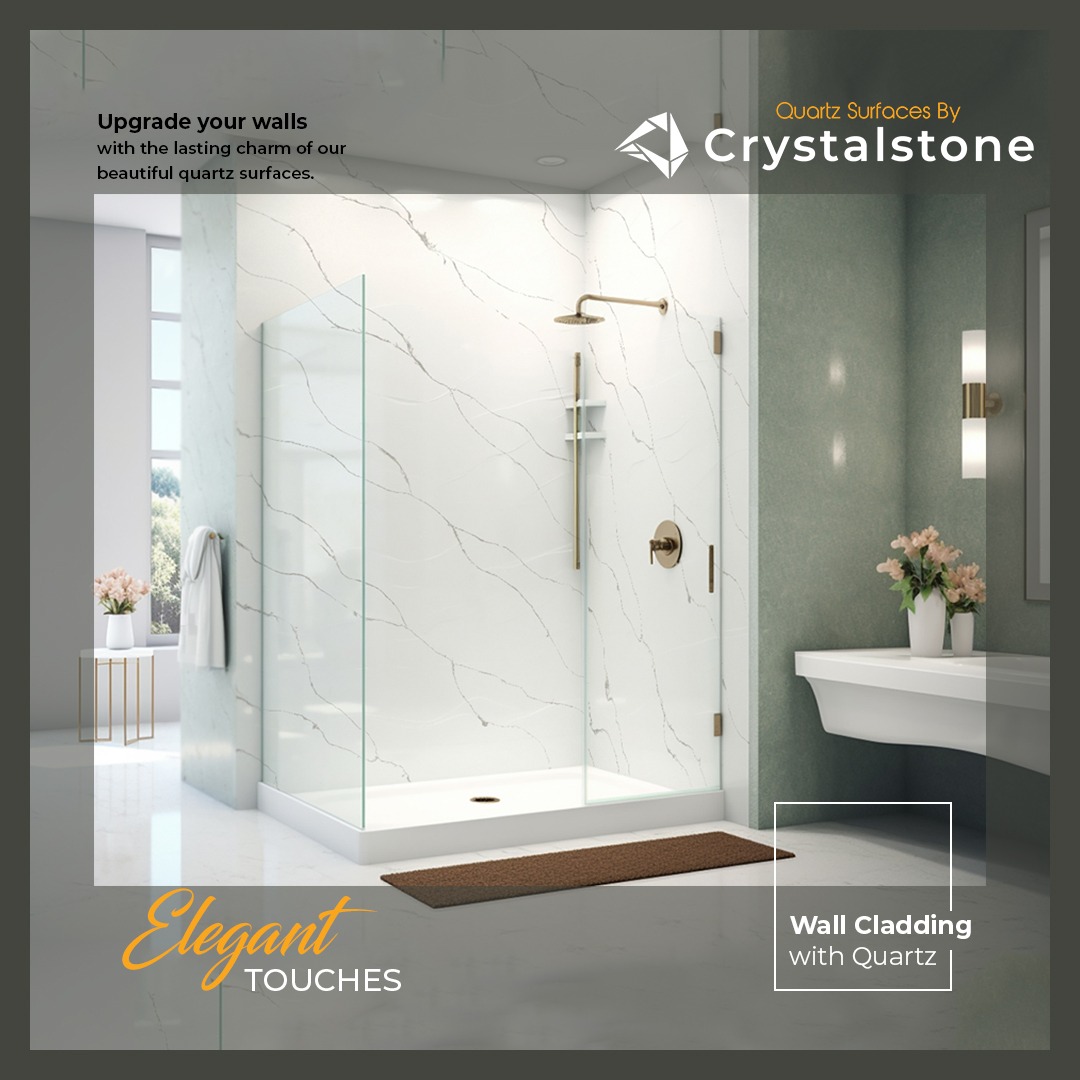 Transform your walls... - Quartz Surfaces By Crystalstone