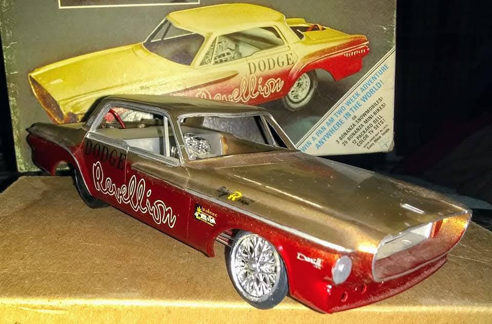 Revell 62 Dodge Four-Door Funny Car model kit