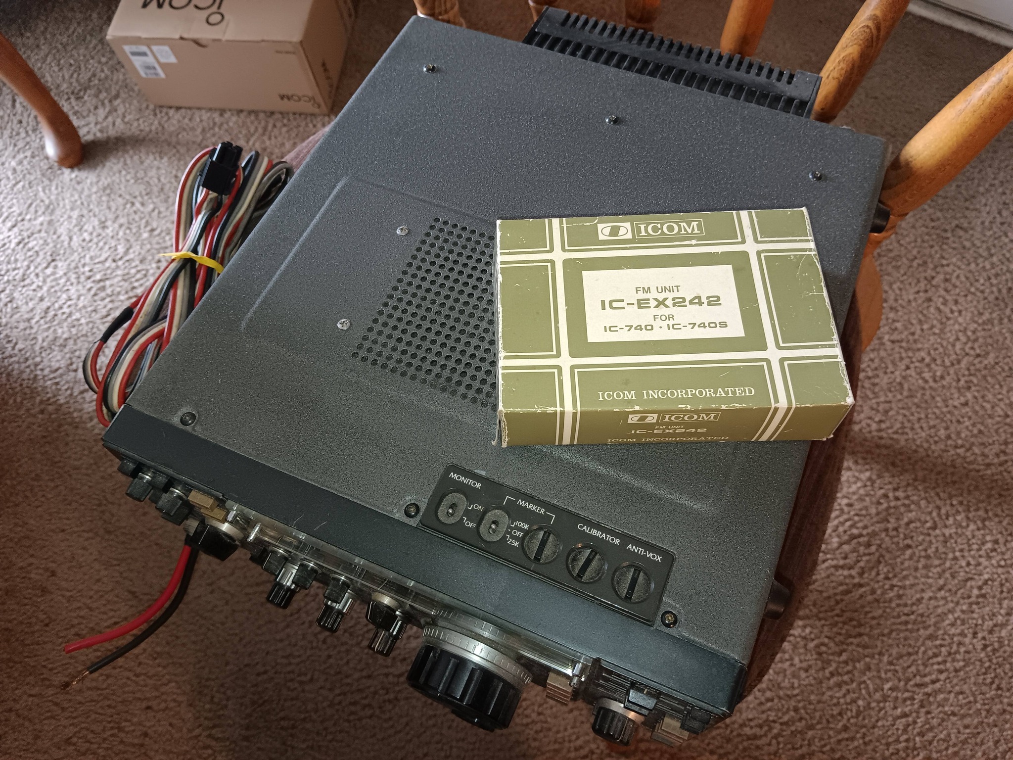 Selling Icom IC-745 and power supply tips needed