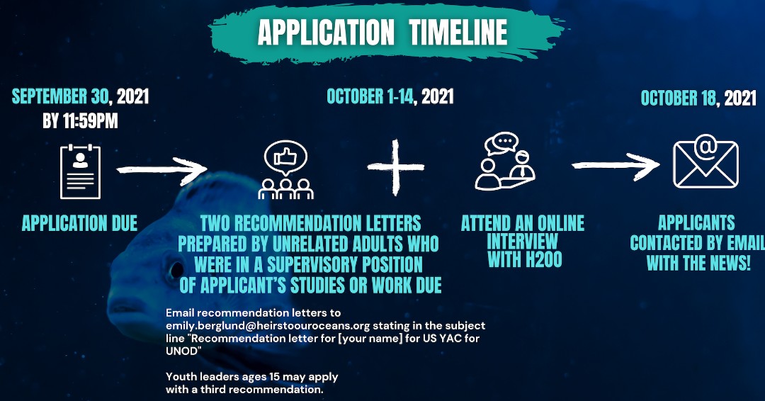 Friends - There's still time! Apply today to become an ocean leader ...