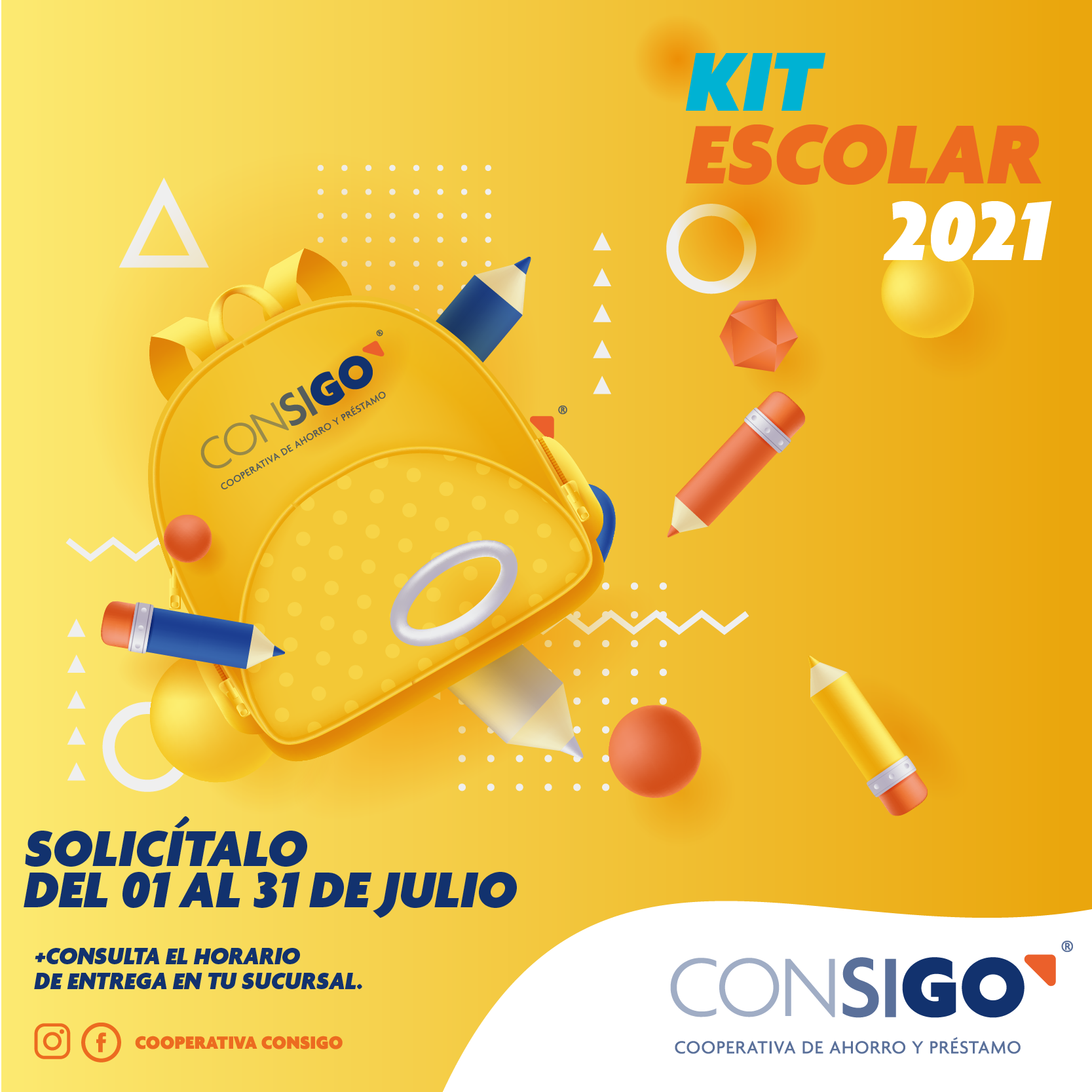 ¡Es momento que logres tus metas! Te... - Cooperativa CONSIGO