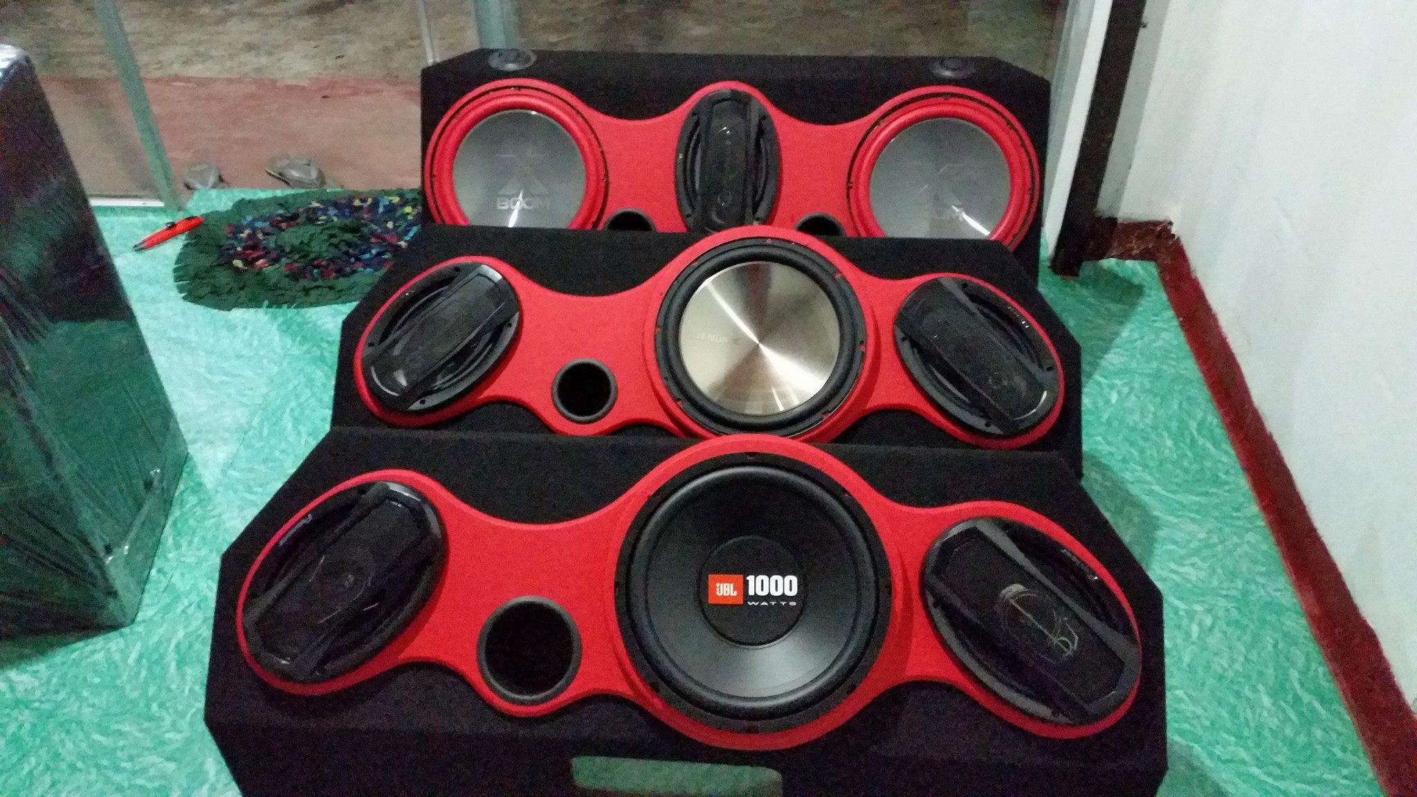 New sound system for bajaj 3wheeler - KRB Speaker Box Design