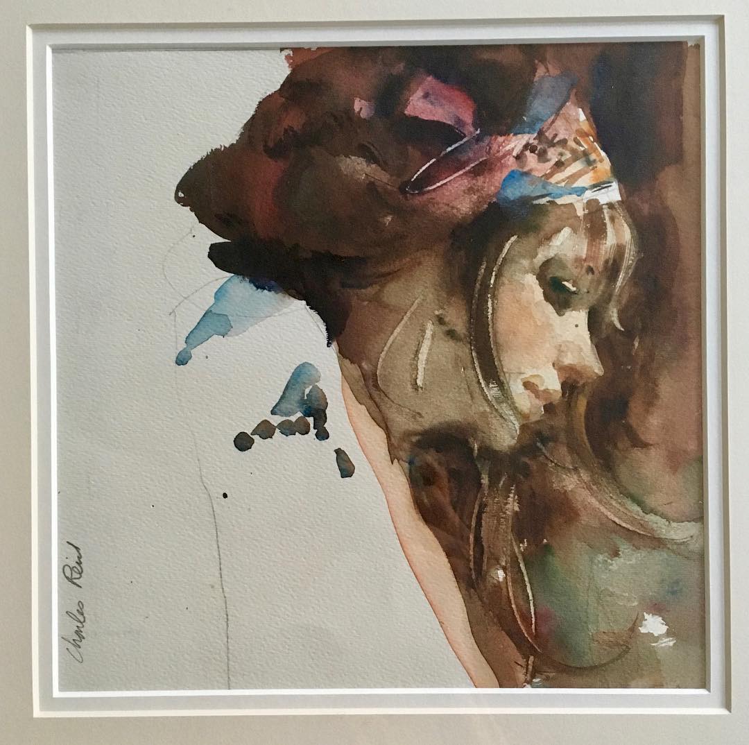 A page from the book Figure Painting in Watercolor.by Charles Reid.