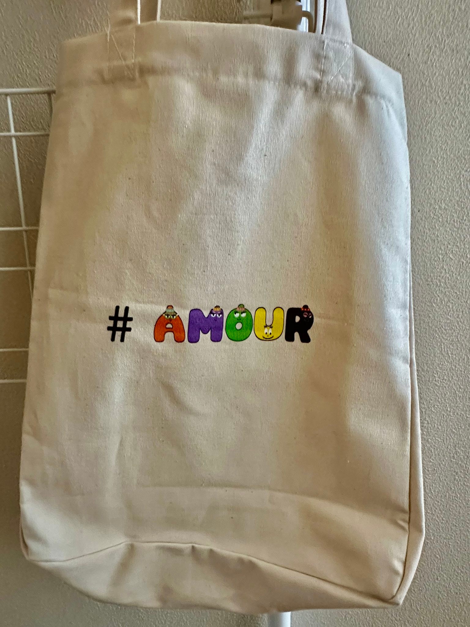 フランス土産④ BarbaLouvre tote bag