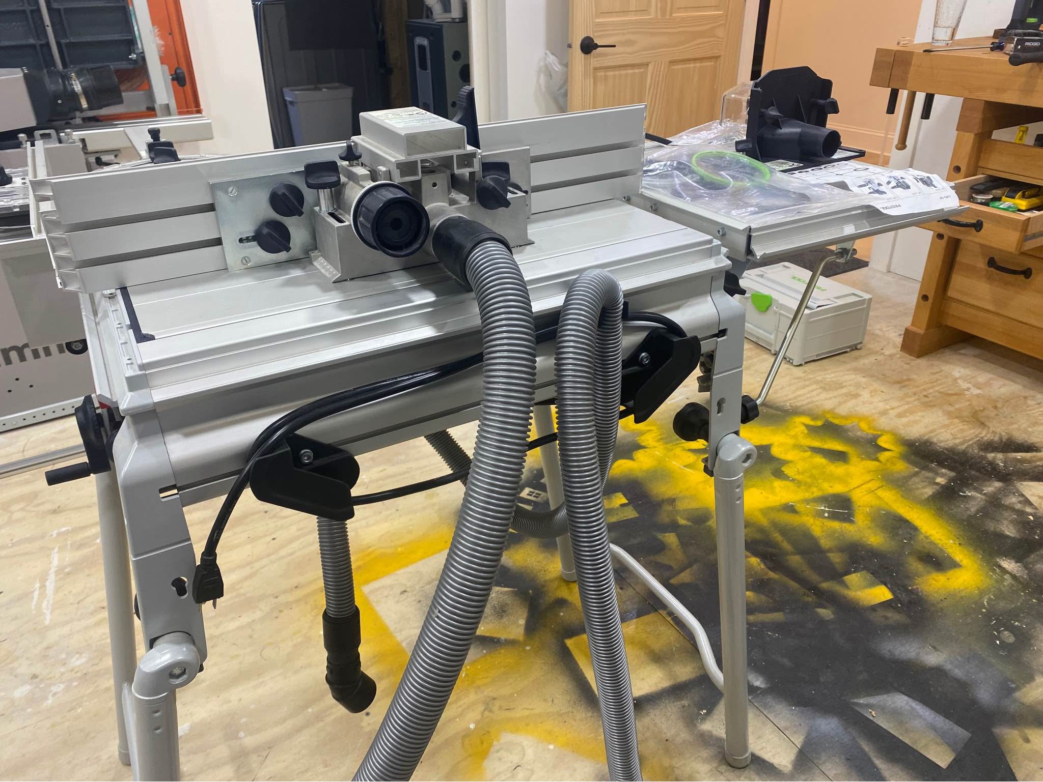 Festool CMS routers table with extension and slider - Router Tables ...