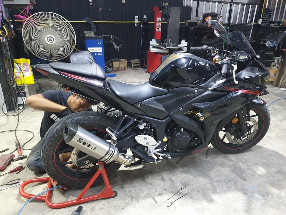 เปลี่ยนโซ่สเตอร์... - Yok Garage Color Design รับทำสี ซ่อม แต่ง ...
