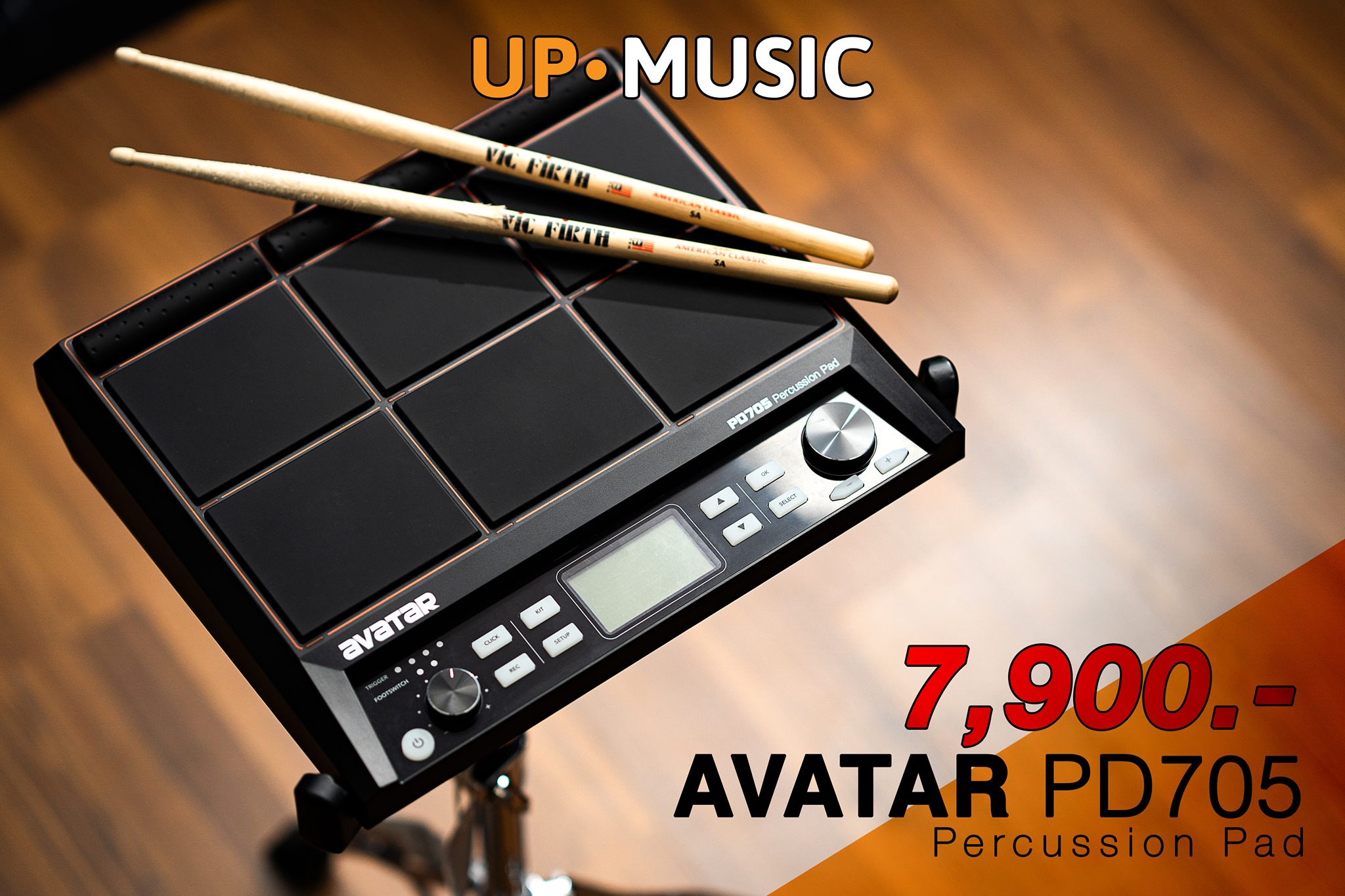 UP MUSIC STORE - Avatar PD705 กลองไฟฟ้าขนาดพกพา... | Facebook