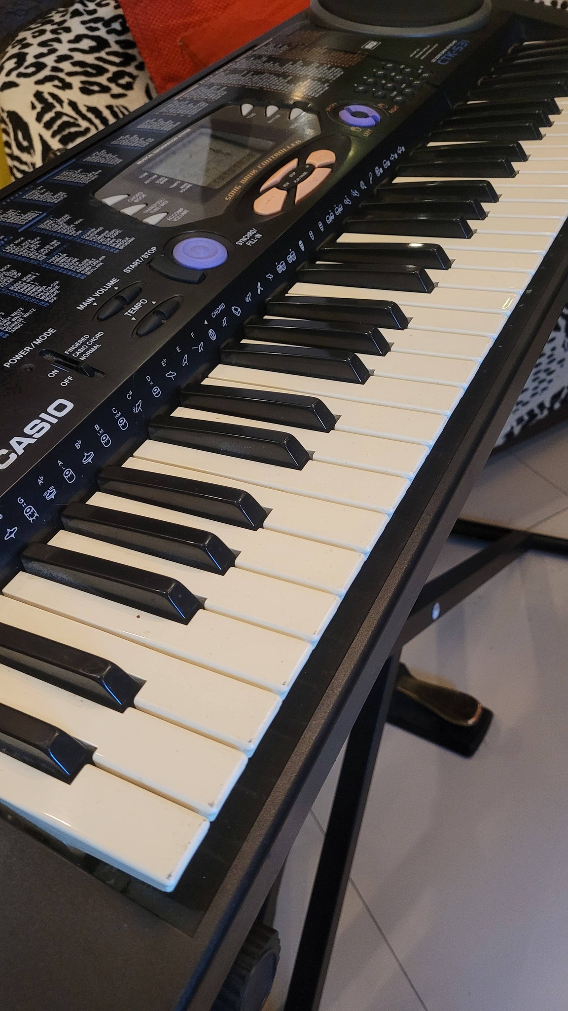 Casio CTK-531 keyboard for sale with minor issue