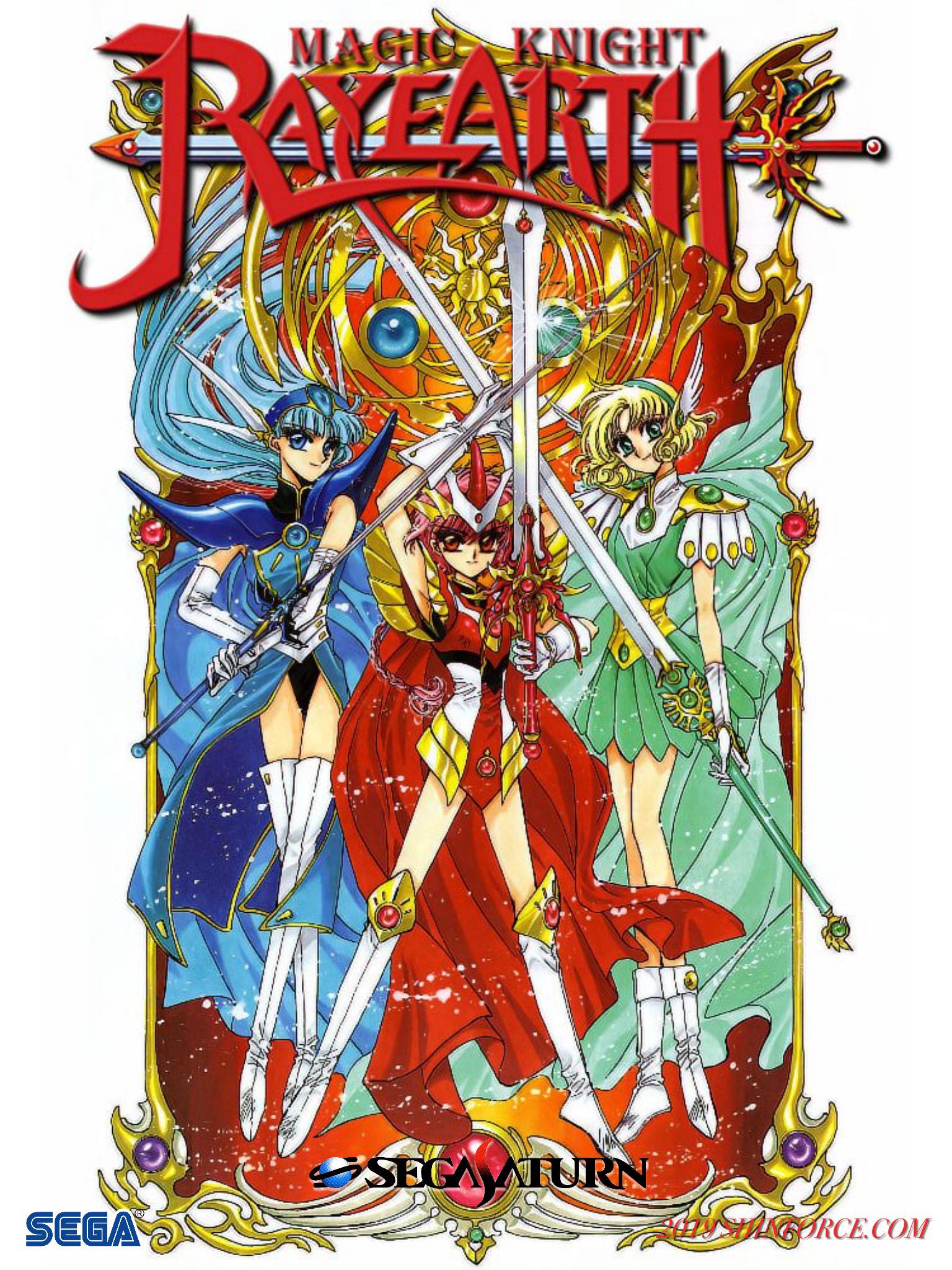 Magic Knight Rayearth by CLAMP: (1993 / 1996)
