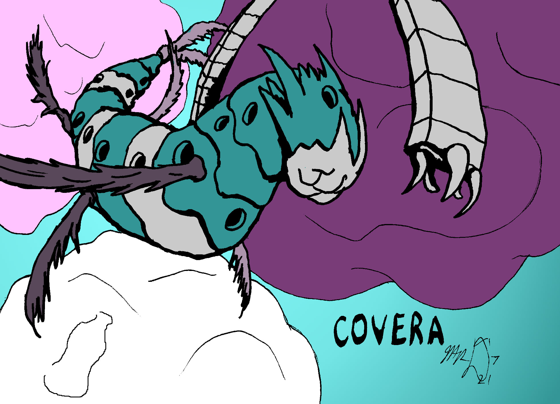 Monster D - Deep within a gaseous planet, where no ground... | Facebook