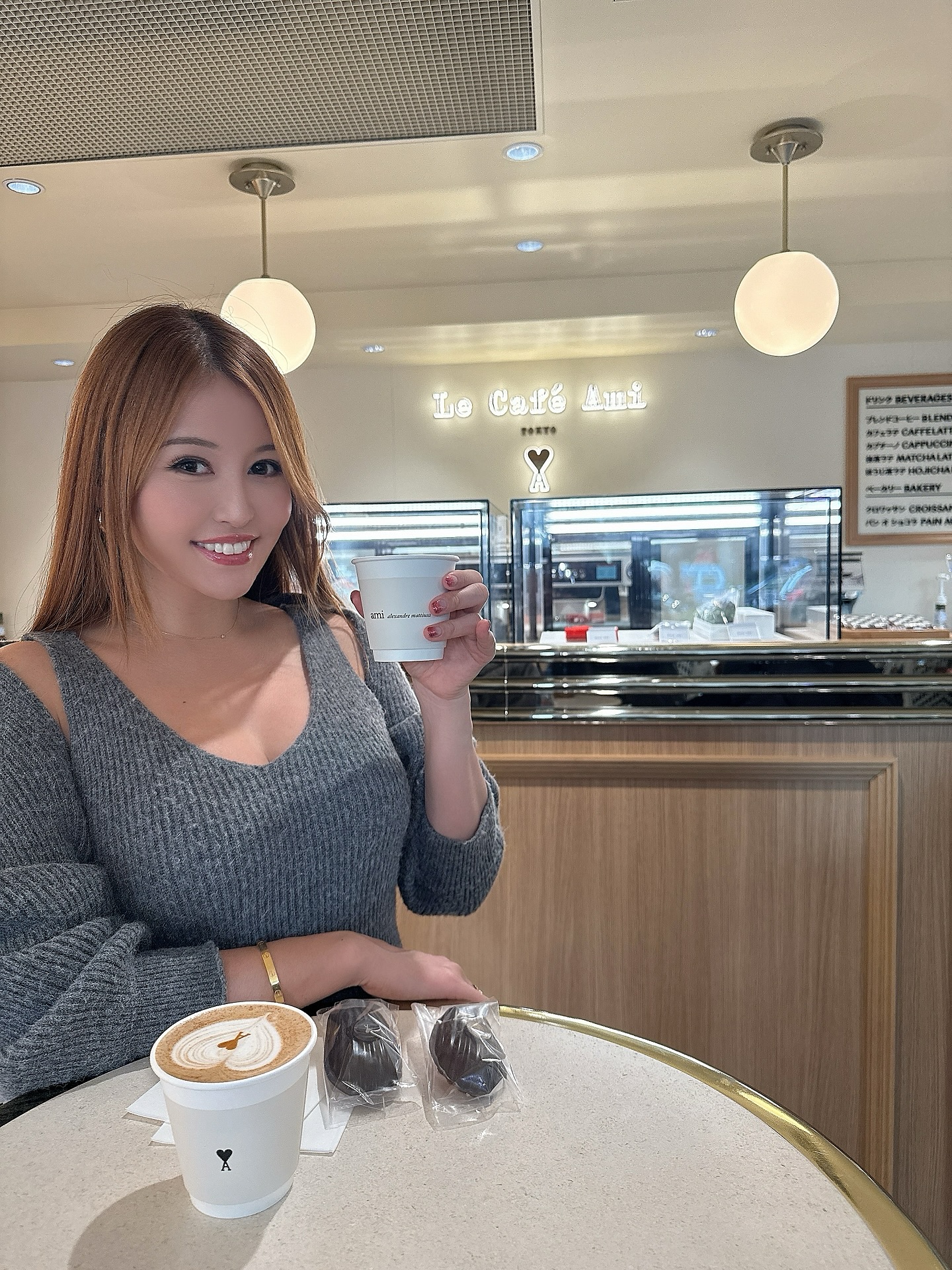 Ami Paris @amiparis カフェ＆ポップアップストア 「Le Café Ami（ル 