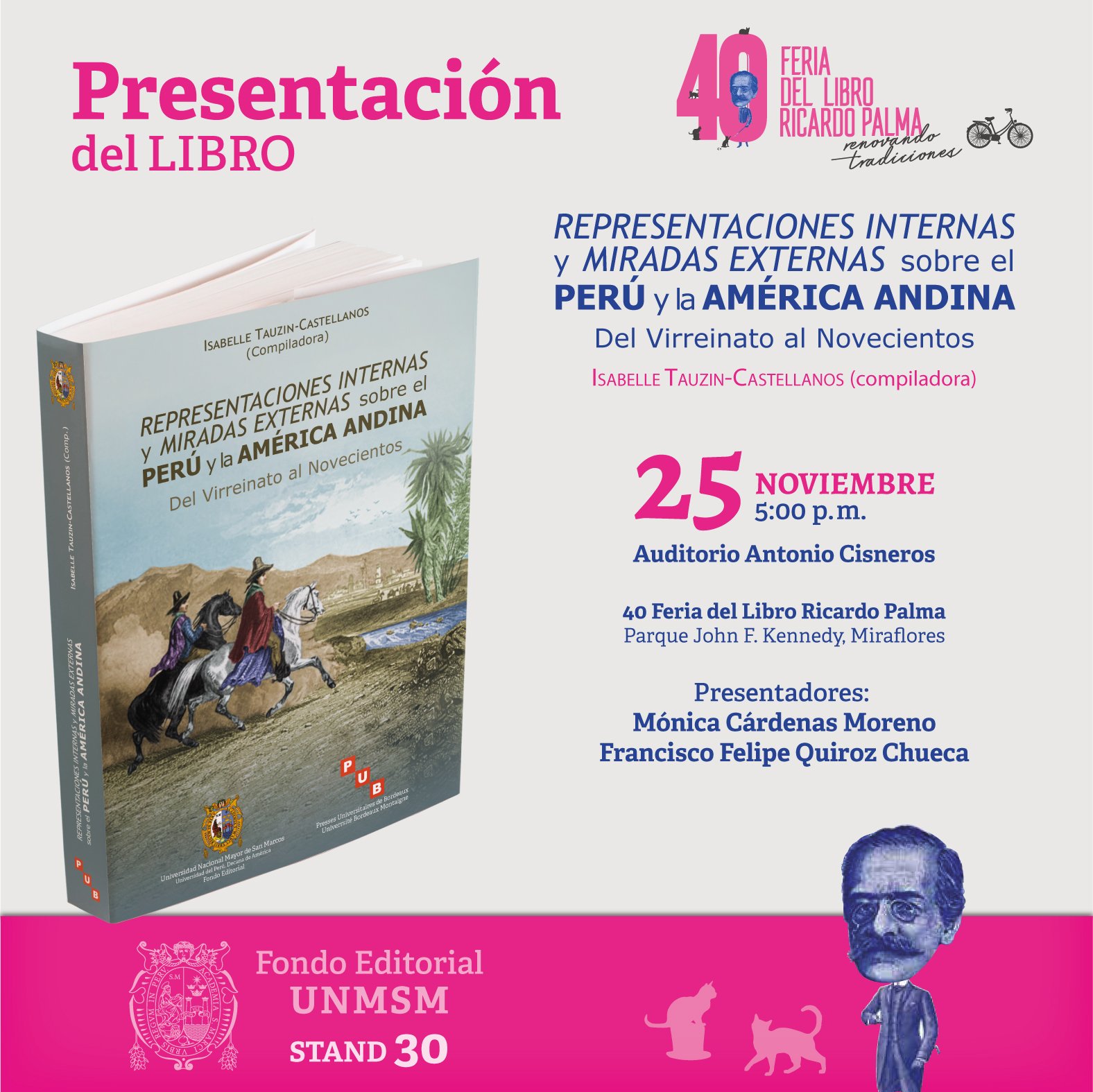 Fondo - Están cordialmente invitados a la presentación del #libro ...