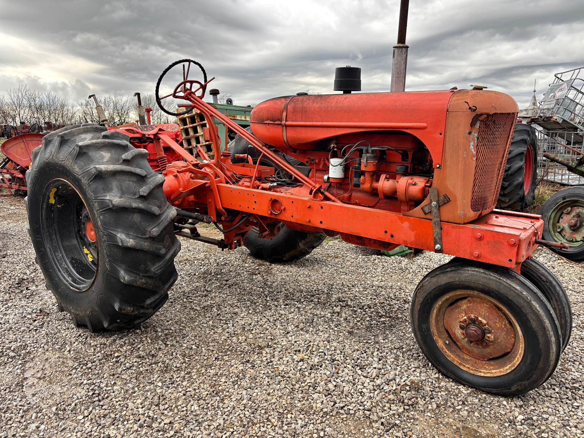 Allis Chalmers WD Tractor Gas Engine Tires - Lawn Mowers - Hoyleton ...