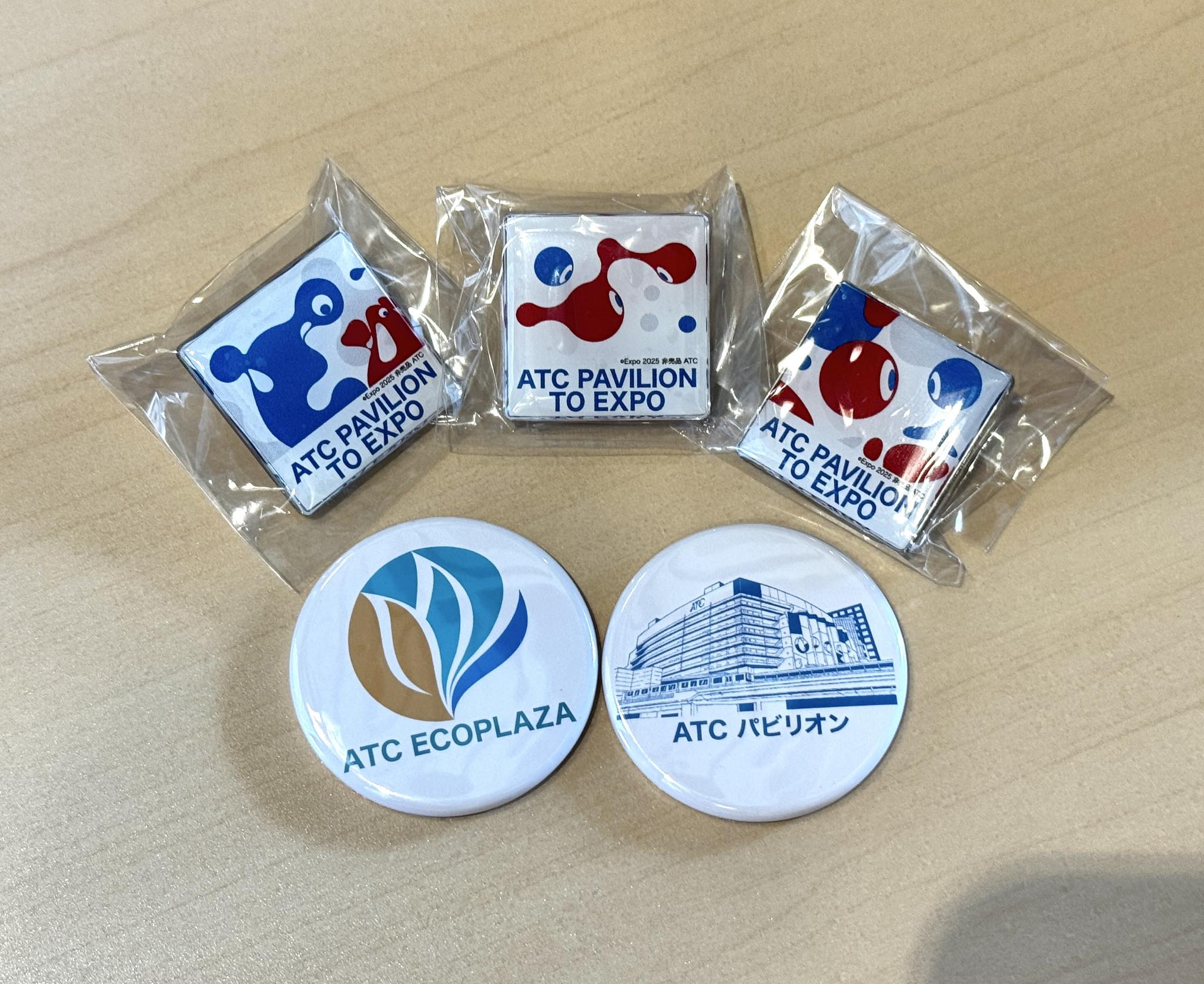非売品Expo 2025 ATC PAVILION TO EXPO ピンバッジ 大阪万博 ATC 限定