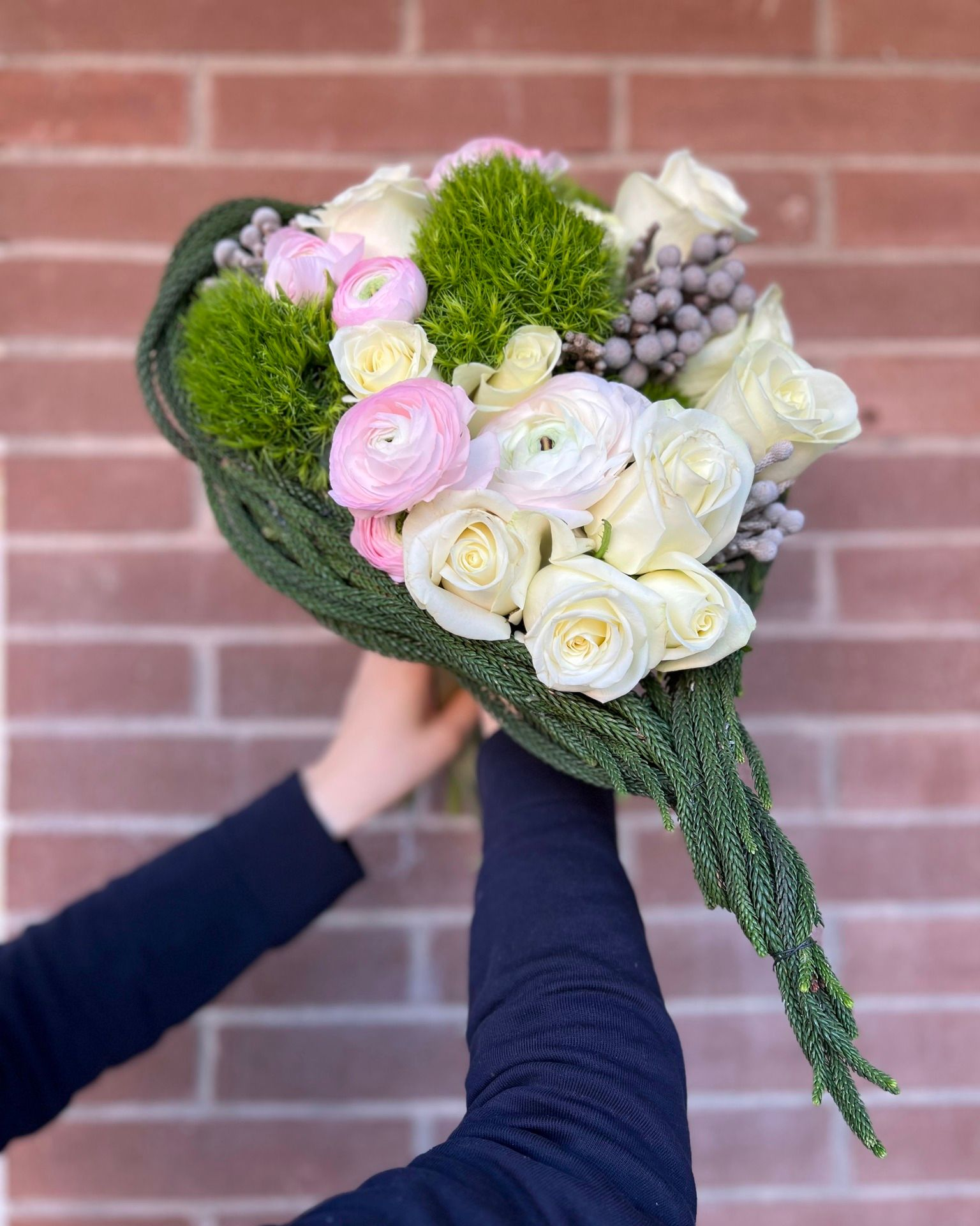 Snowstorm roses