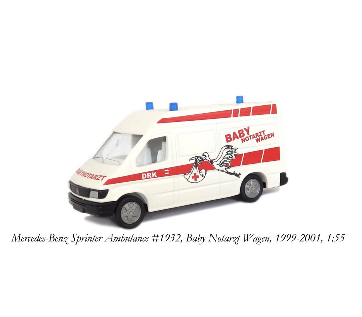 Mercedes-Benz Sprinter Baby Notarzt Wagen ambulance model
