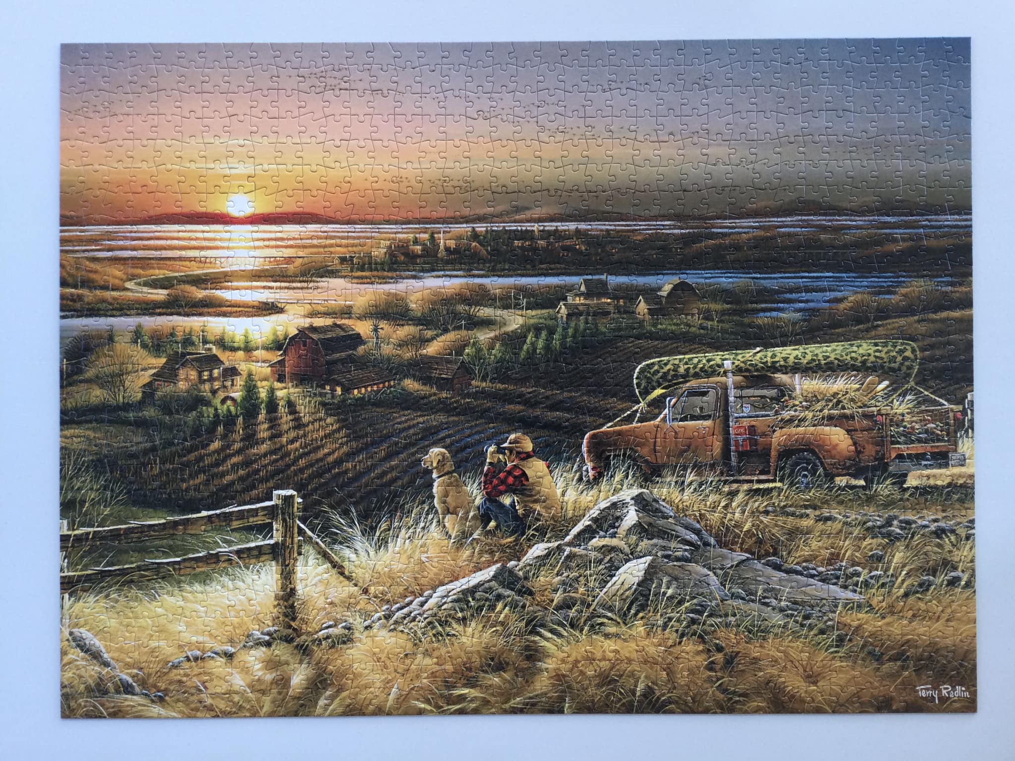 Buffalo Games 1000 Piece Jigsaw Puzzle – Terry Redlin ‘And Crown Thy Good With Brotherhood’