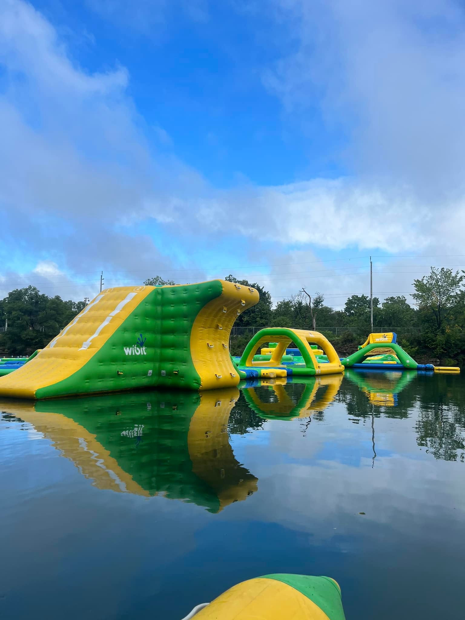 The rain has fallen and now the... - Super Splash St. Marys