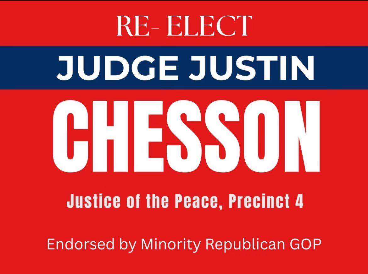 Justin Chesson Justice of Peace Pct. 4 | Fannett TX