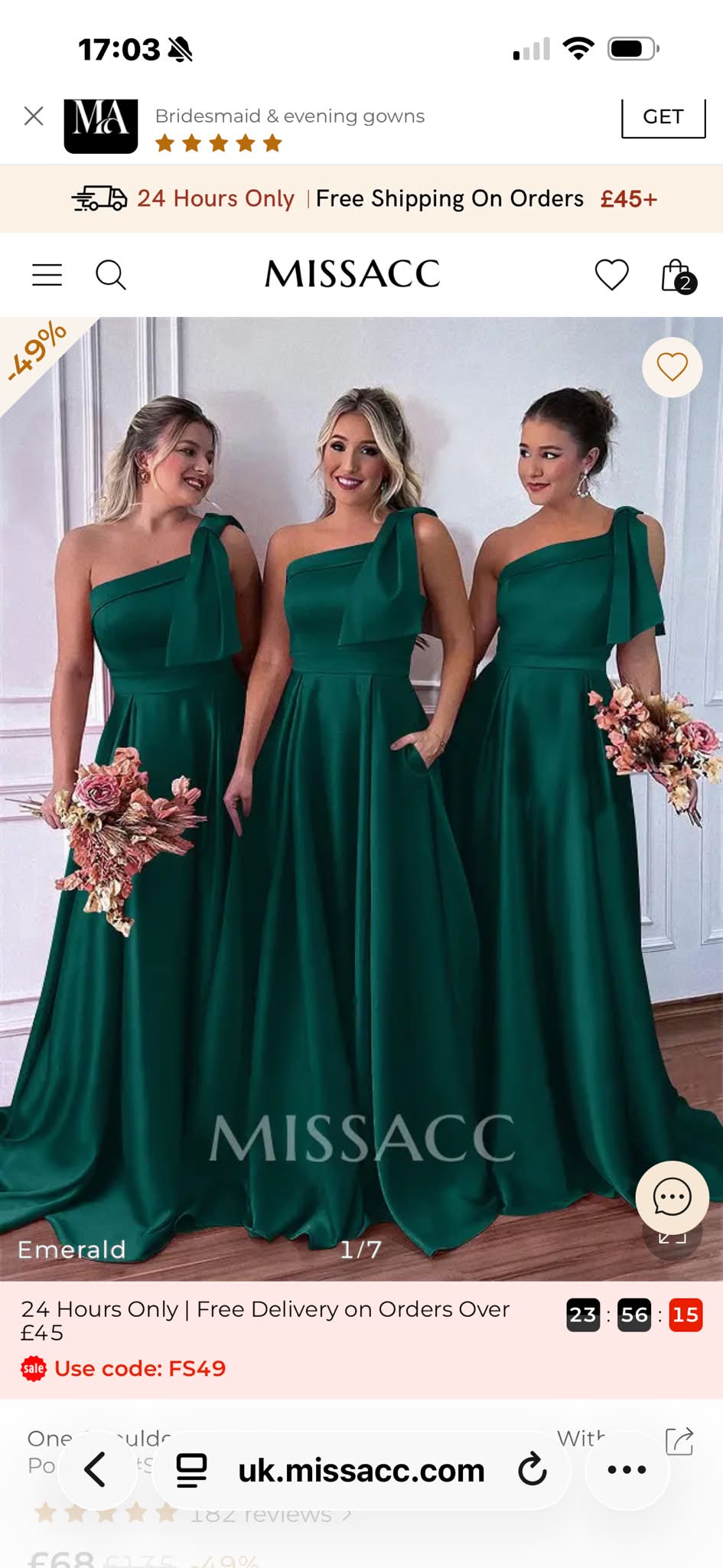 green dress size 16 Would anyone be selling this and size 18 please in emerald or will consider dark green/light green☺️✨ swatch:fuchsia