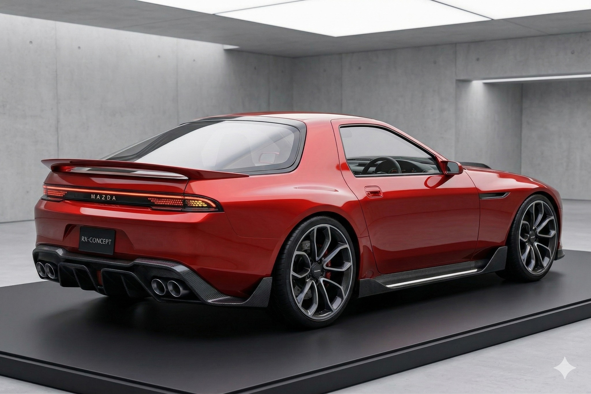 Mazda is restoring the original RX-8 concept. 25 years after it 