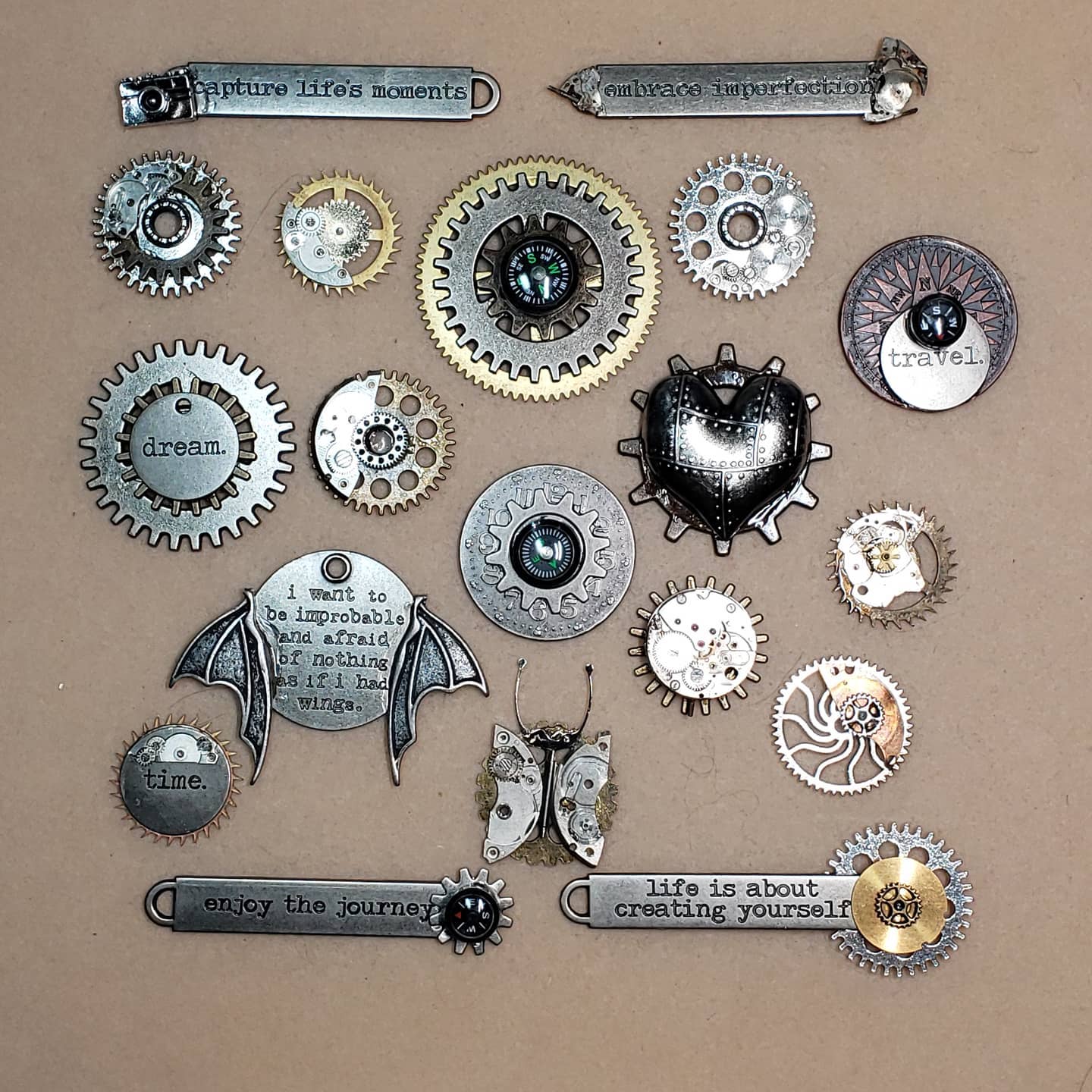 Dorsal Designs - A shiny new batch of pins, ready for...
