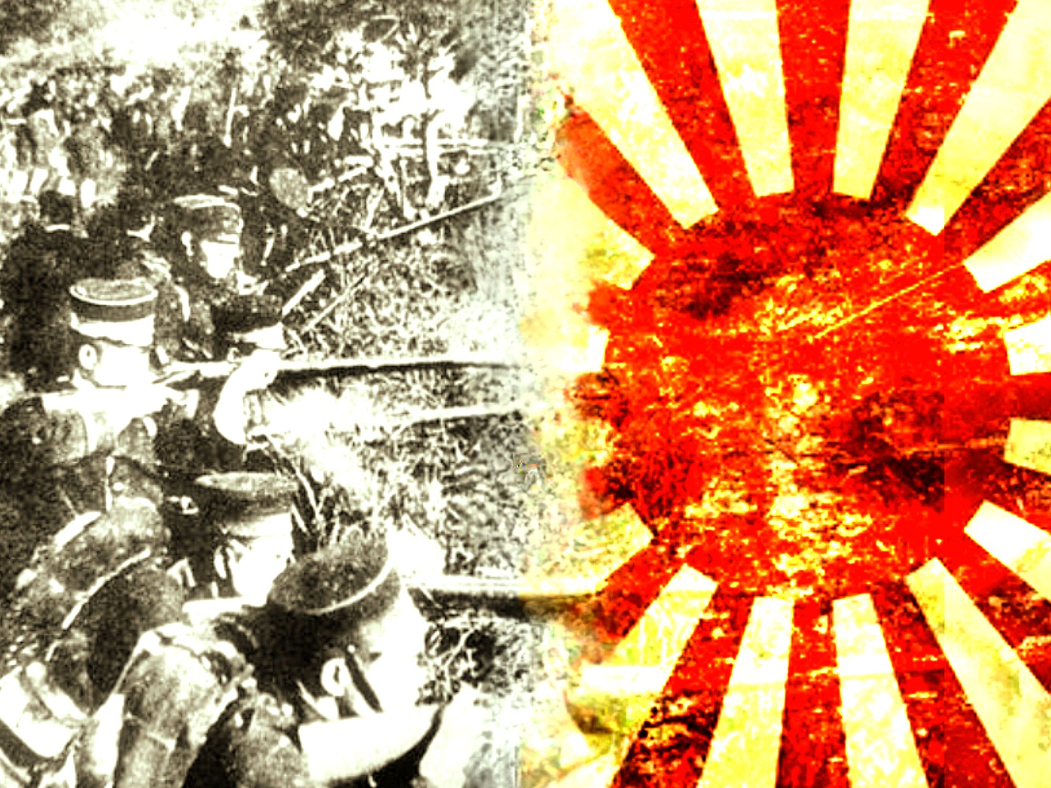 Odlanor - Imperial Japanese Army of the 1st Army,5th Division, firing ...