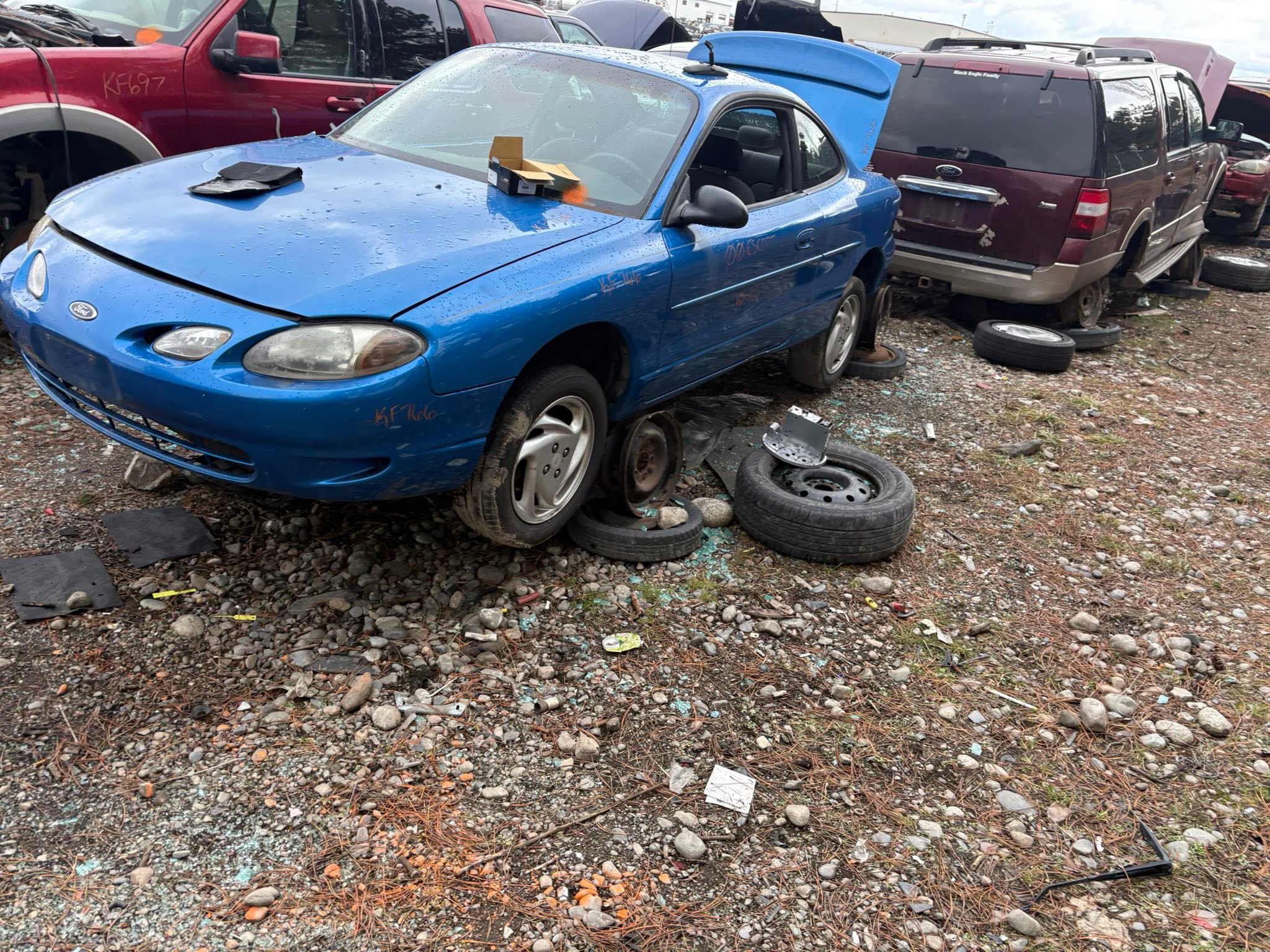 Ford ZX2 parts available in Spokane WA wrecking yard