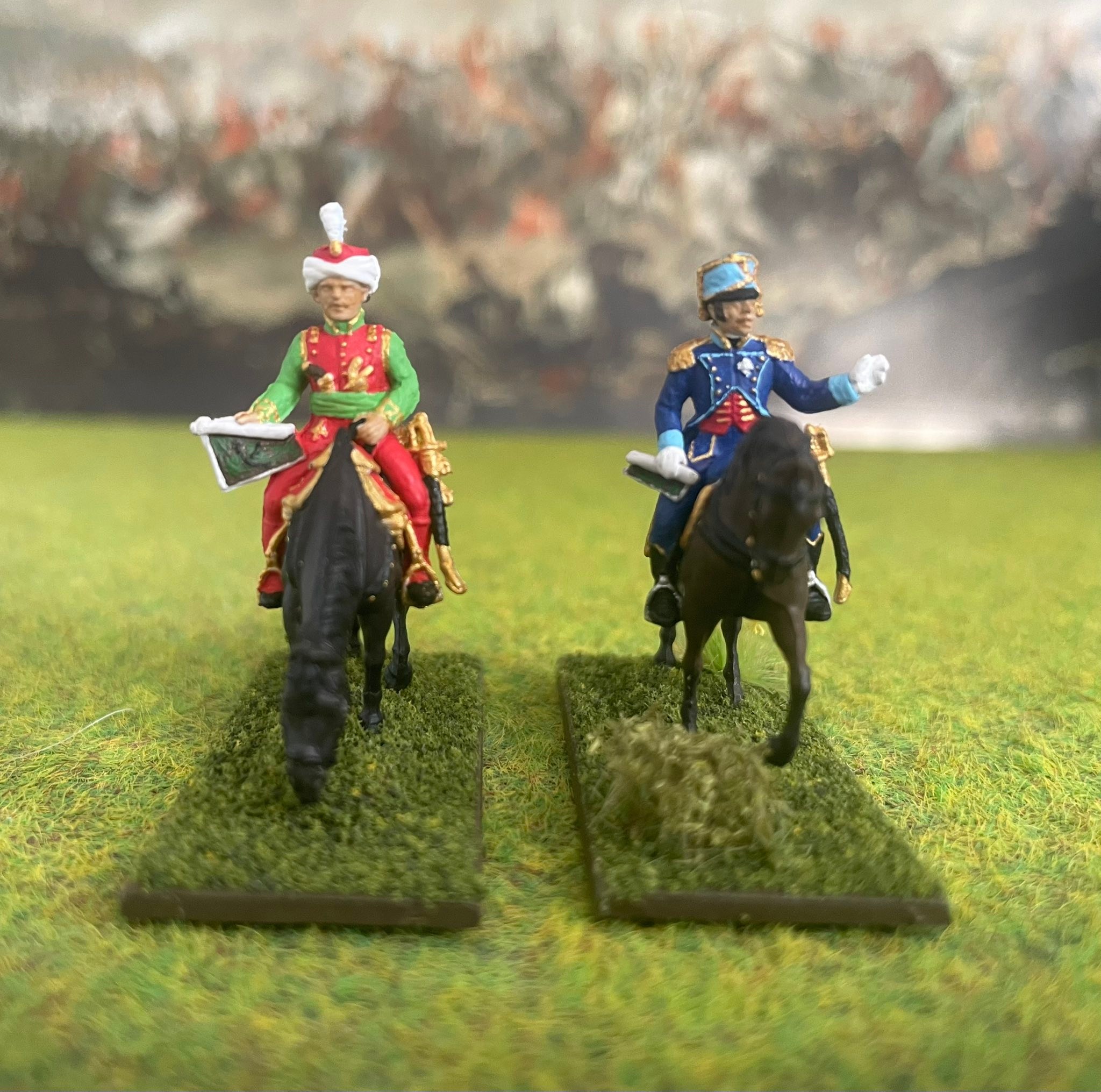 Italeri Figurines État-Major Impérial Français – Échelle 1:72 – 21 Pièces (13 Cavaliers, 8 Fantassins) – Maquette Histoire Dès 14 Ans