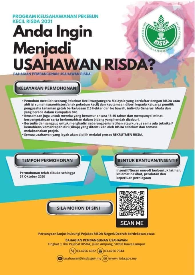 BERMINAT MENJADI USAHAWAN?... - RISDA Negeri Kelantan