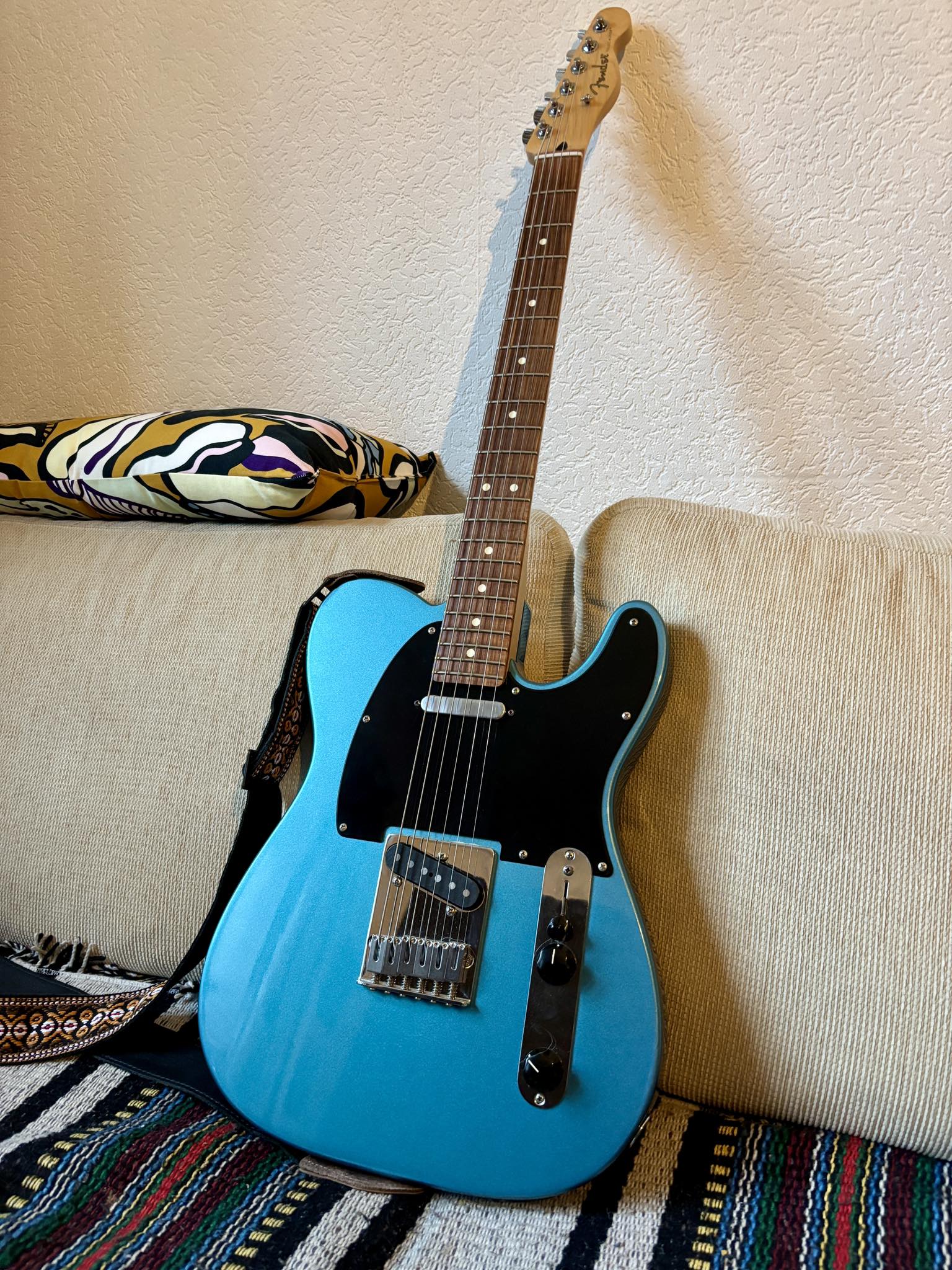 How do you modify a Fender Acoustasonic Player Telecaster?