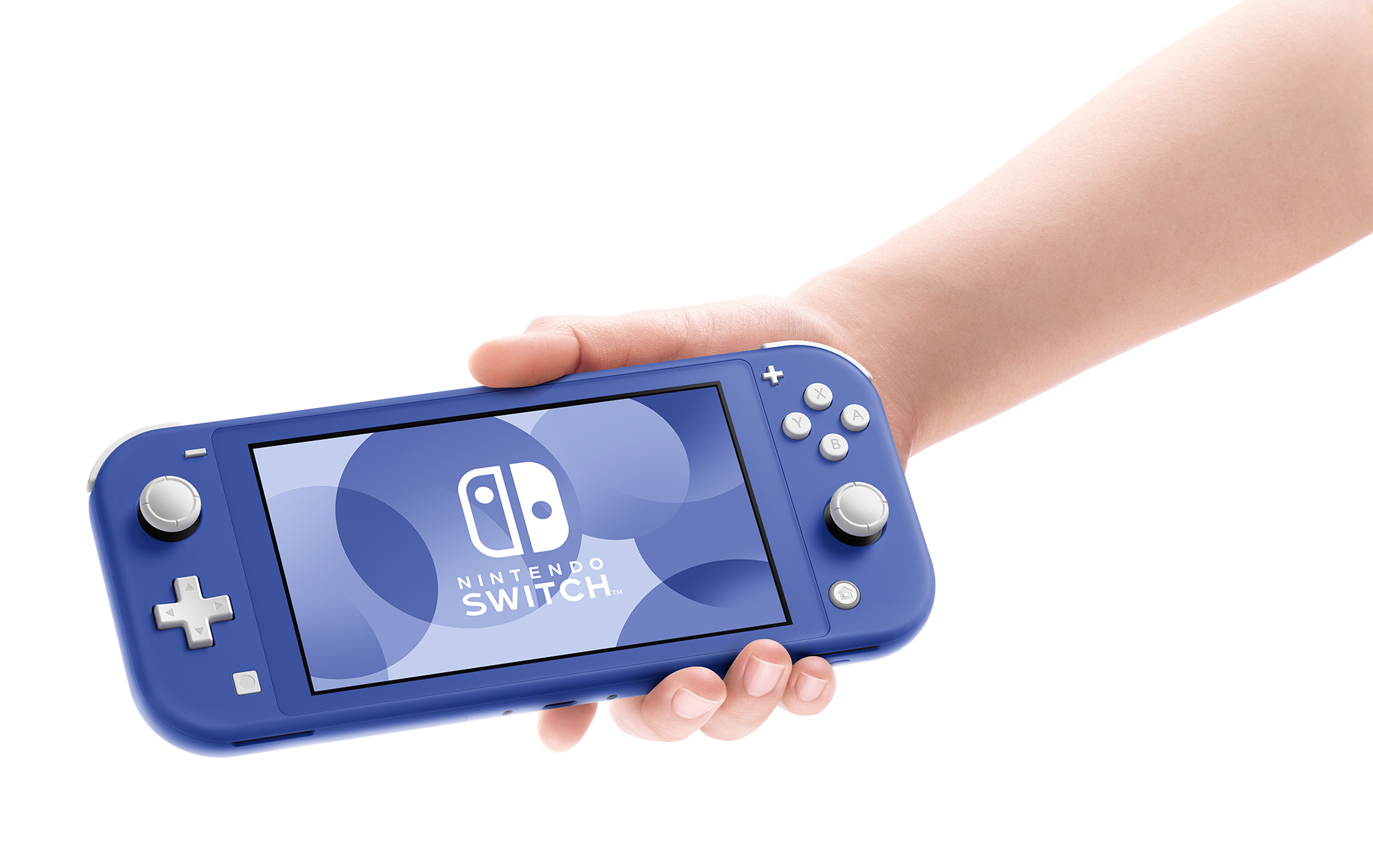 The Nintendo Switch Lite goes blue.