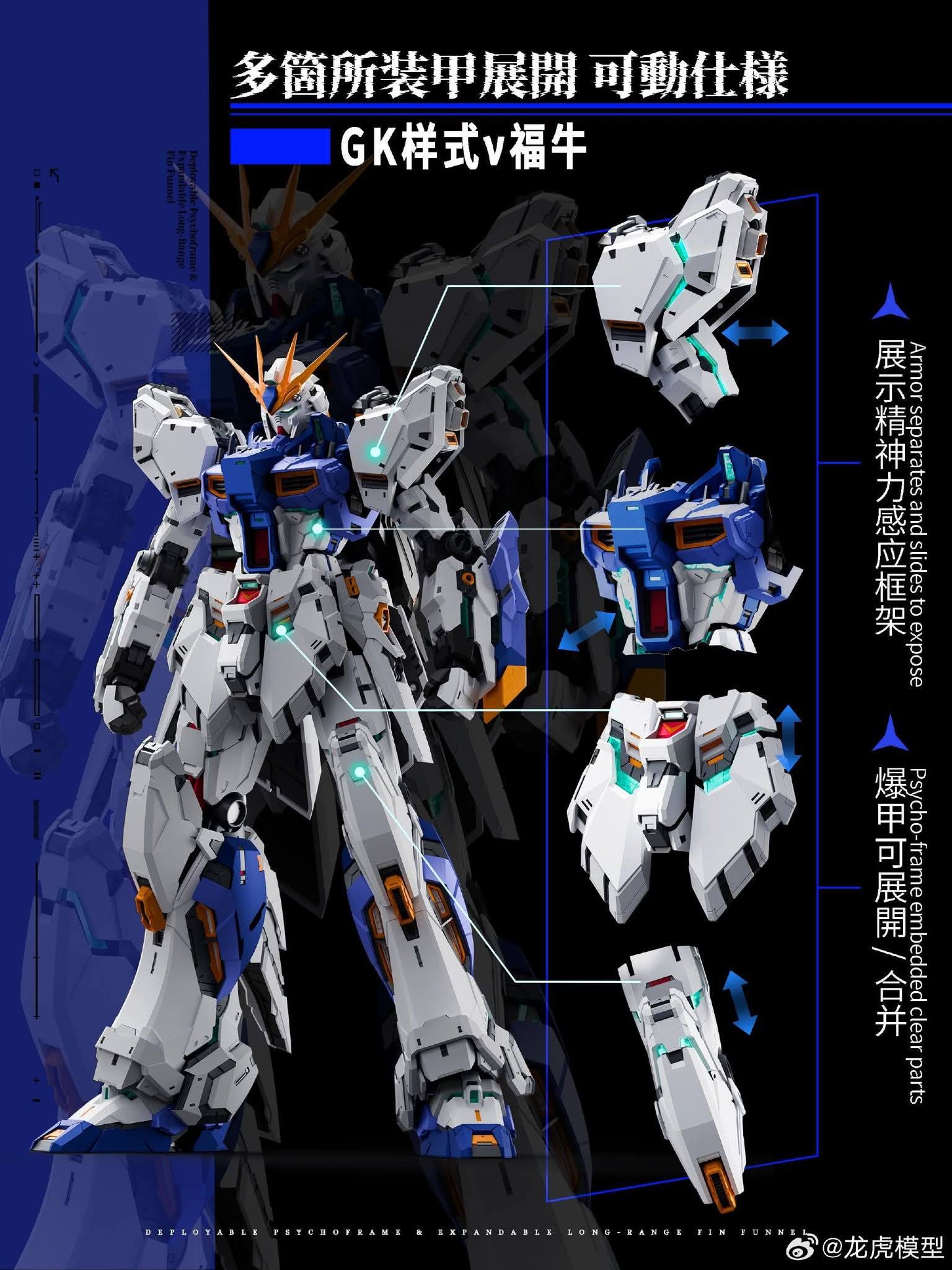 Another GK Style Nu Gundam Model kit! Nu Fukuoka GK Style