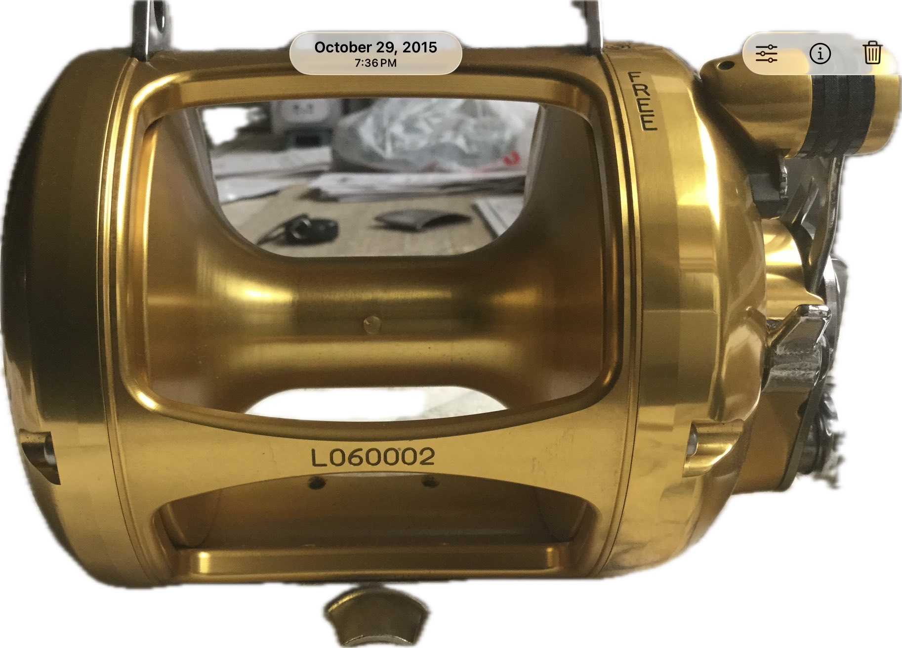 Is this a 75th anniversary Abu Garcia Ambassadeur reel?